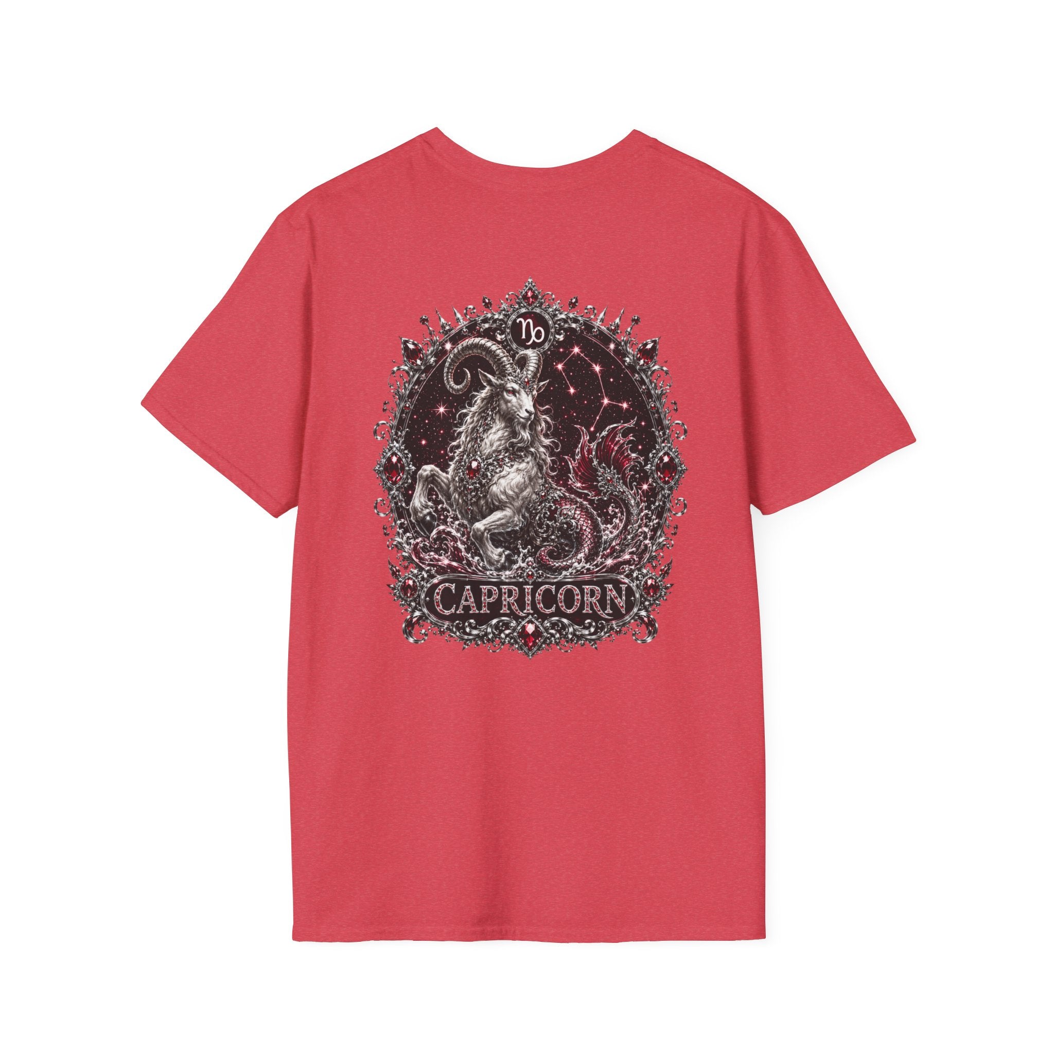 ✨ Capricorn Garnet Tee — Zodiac Collection by Valentina Melani