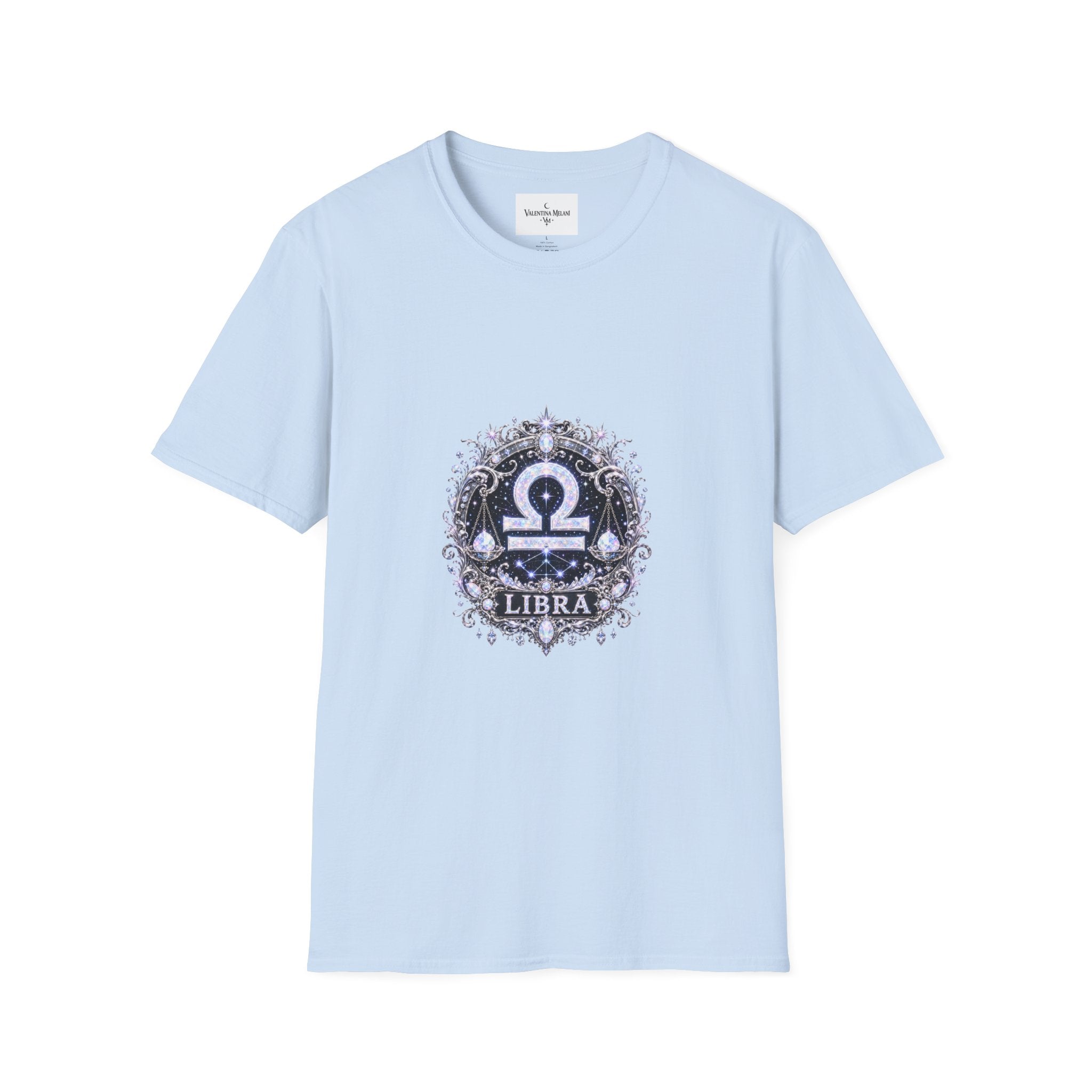 ✨ Libra Opal Tee — Zodiac Collection by Valentina Melani