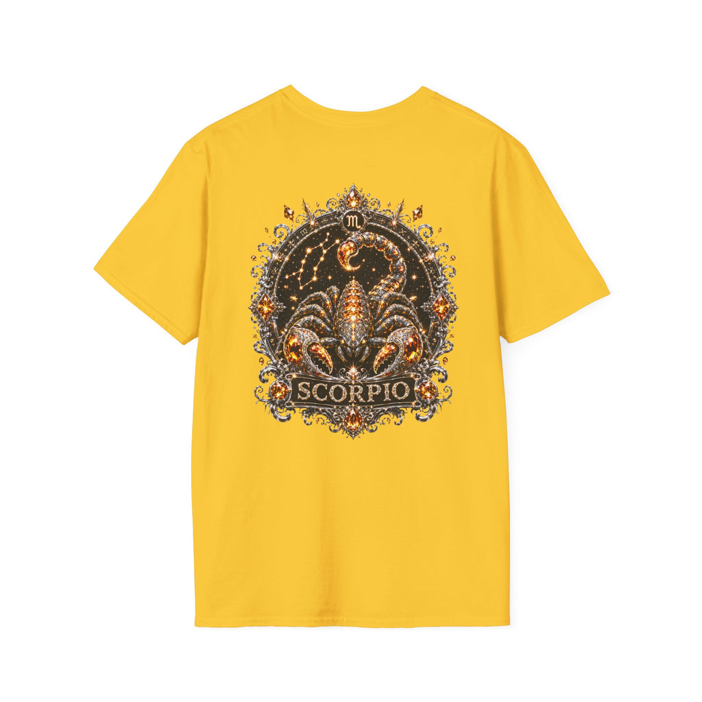 ✨ Scorpio Topaz Tee — Zodiac Collection by Valentina Melani