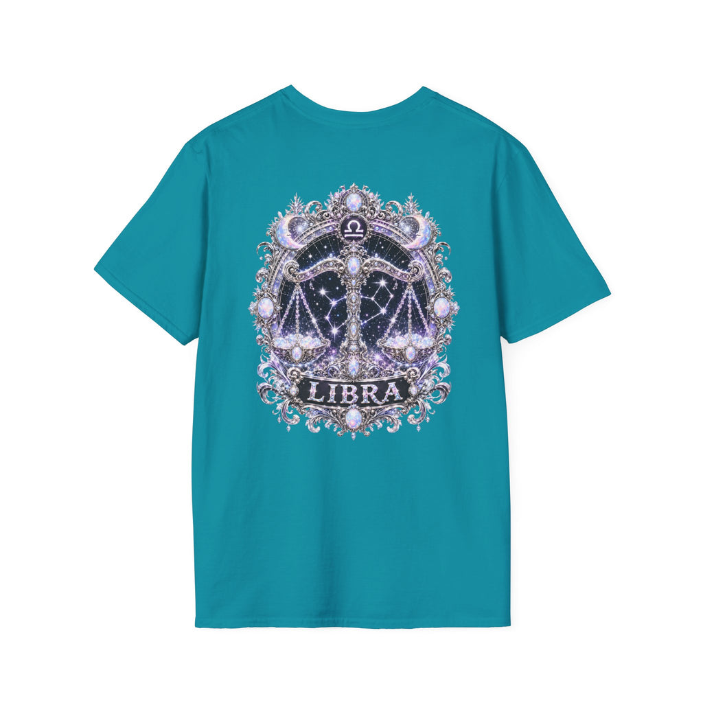 ✨ Libra Opal Tee — Zodiac Collection by Valentina Melani