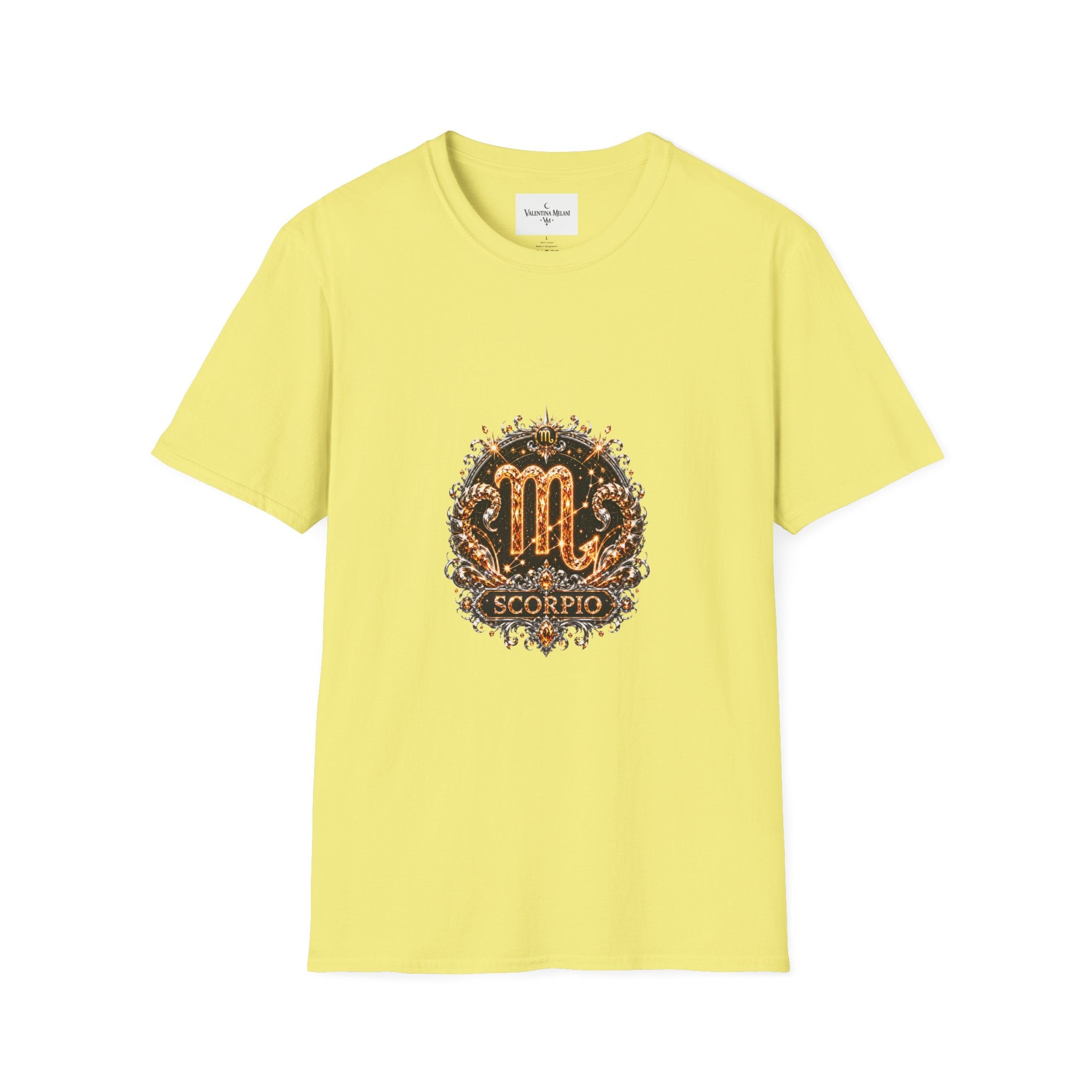 ✨ Scorpio Topaz Tee — Zodiac Collection by Valentina Melani