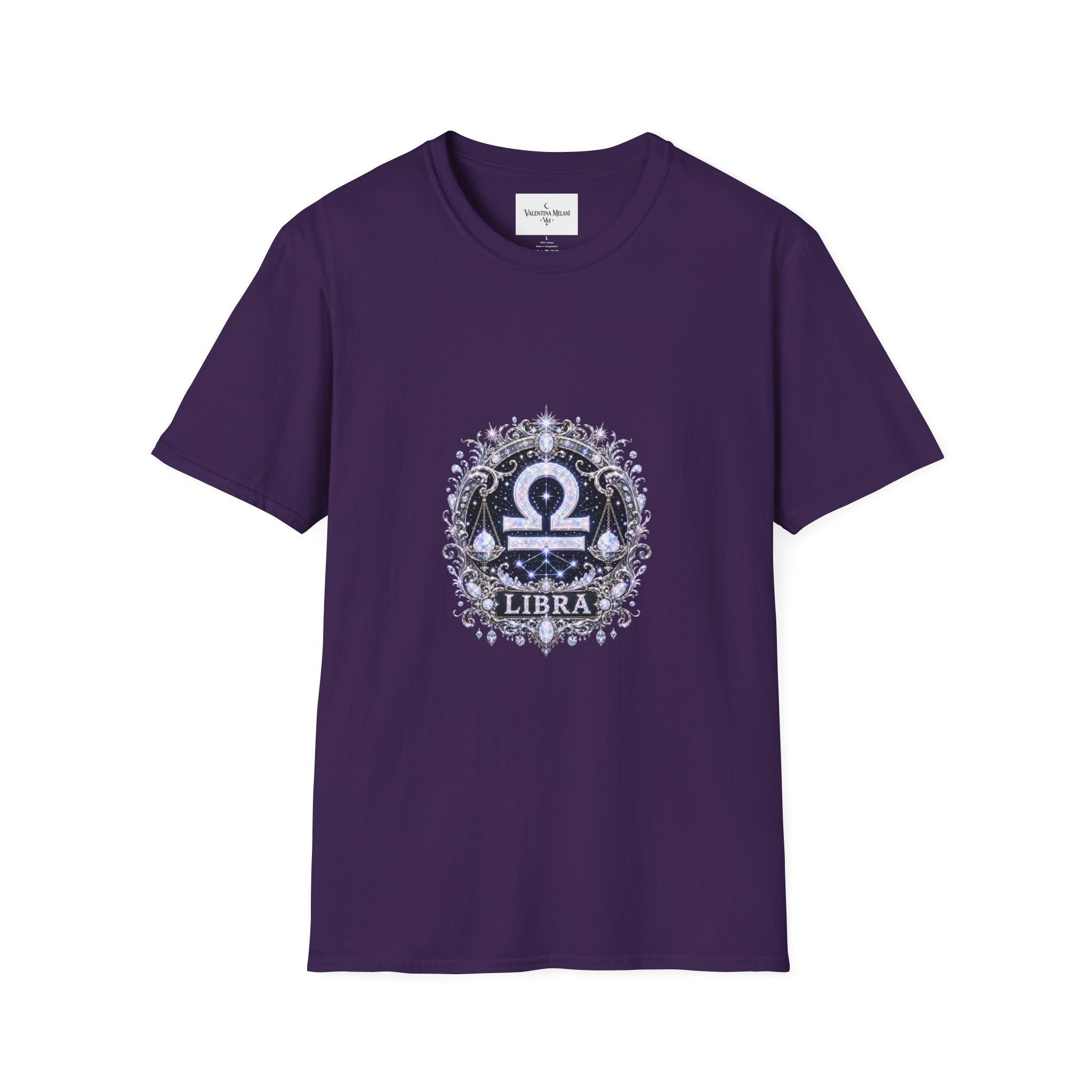 ✨ Libra Opal Tee — Zodiac Collection by Valentina Melani