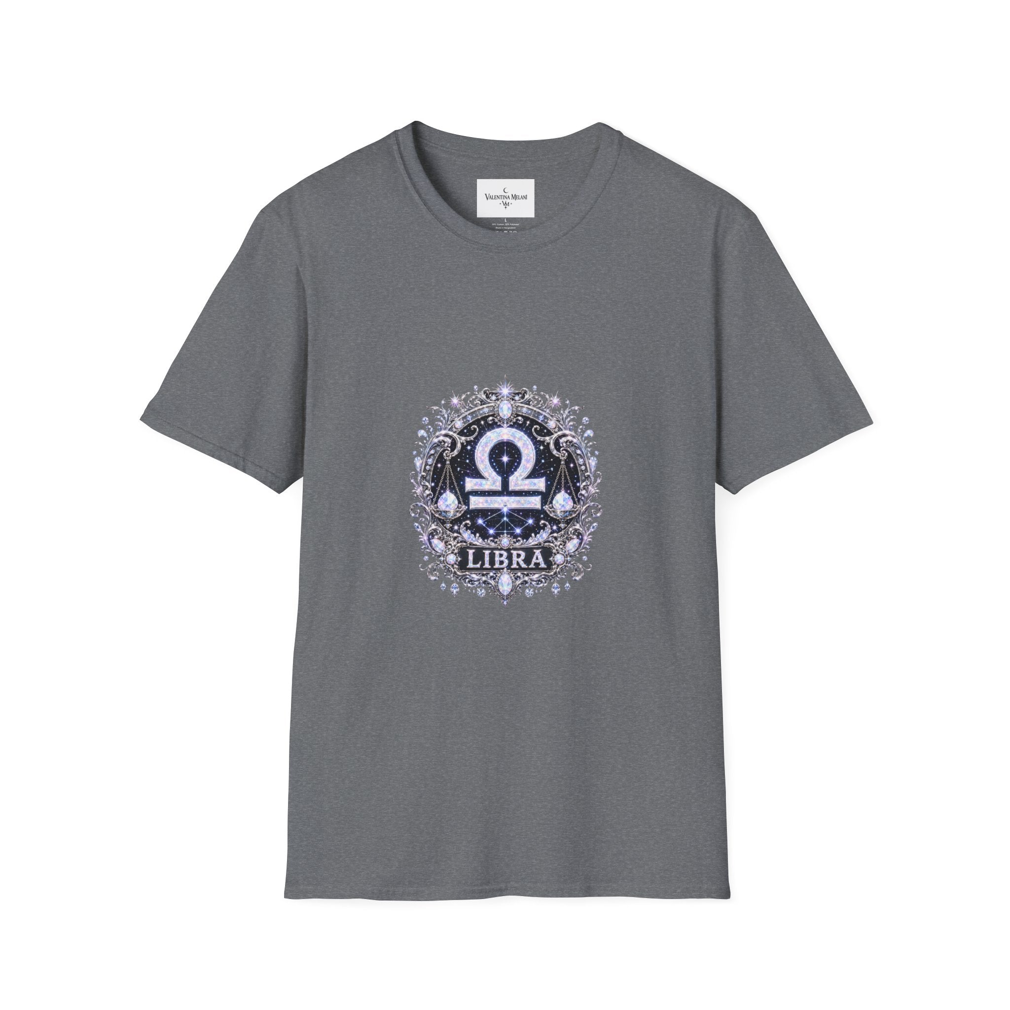 ✨ Libra Opal Tee — Zodiac Collection by Valentina Melani
