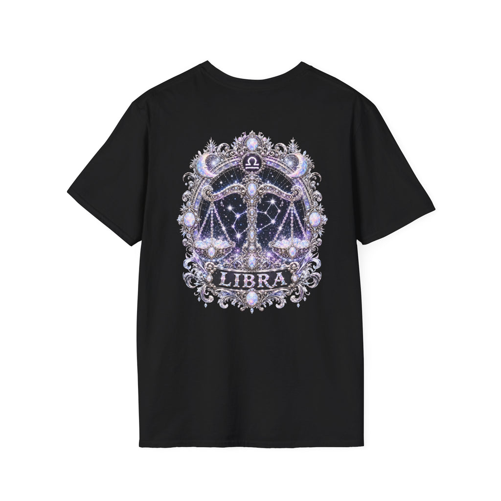 ✨ Libra Opal Tee — Zodiac Collection by Valentina Melani