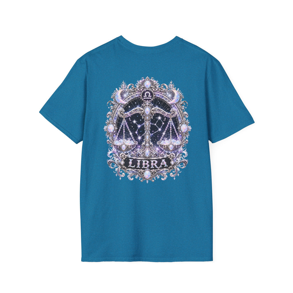 ✨ Libra Opal Tee — Zodiac Collection by Valentina Melani
