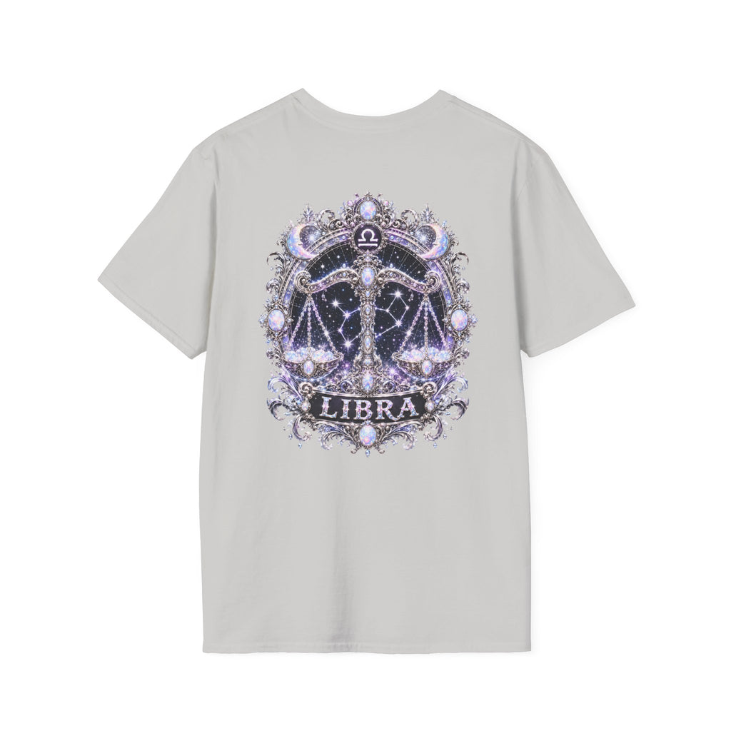 ✨ Libra Opal Tee — Zodiac Collection by Valentina Melani
