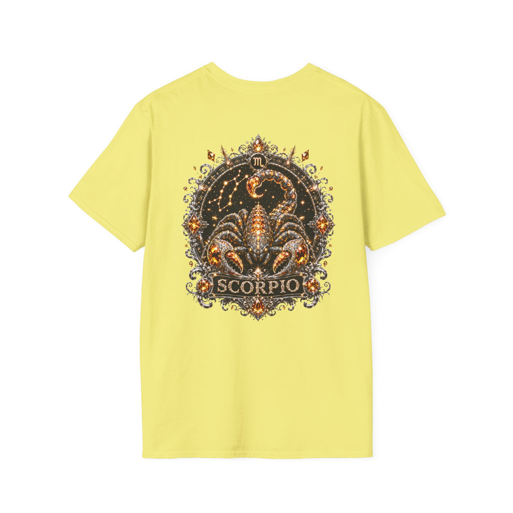 ✨ Scorpio Topaz Tee — Zodiac Collection by Valentina Melani
