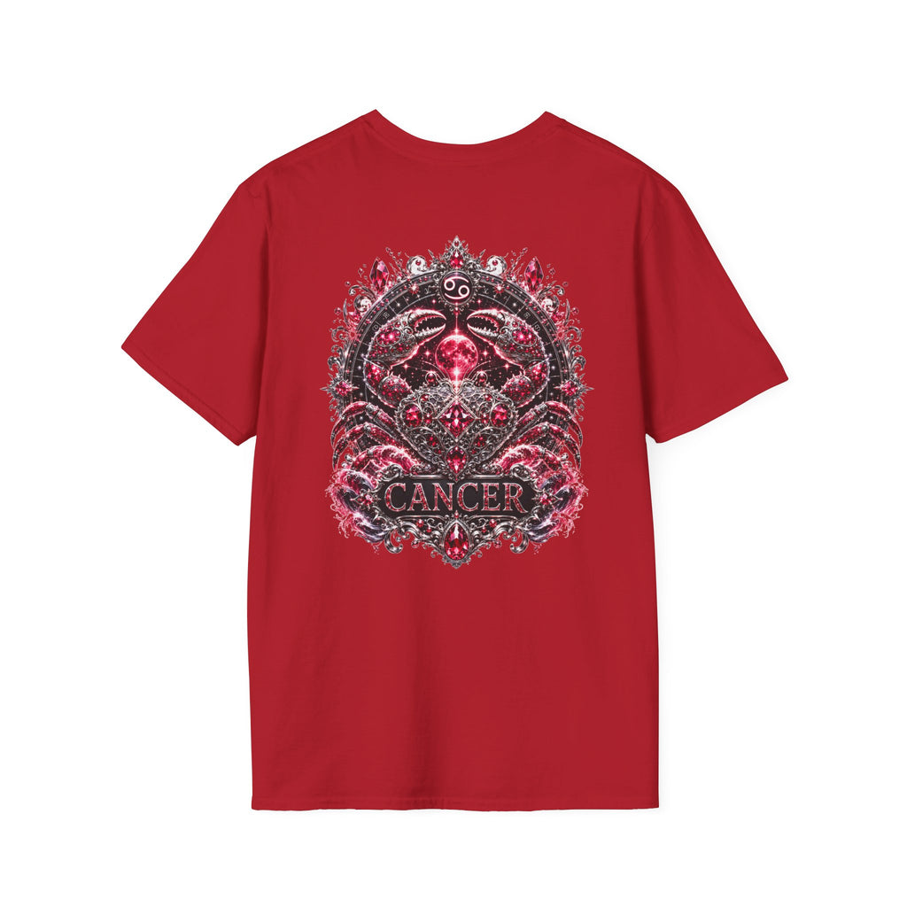 ✨ Cancer Ruby Tee — Zodiac Collection by Valentina Melani