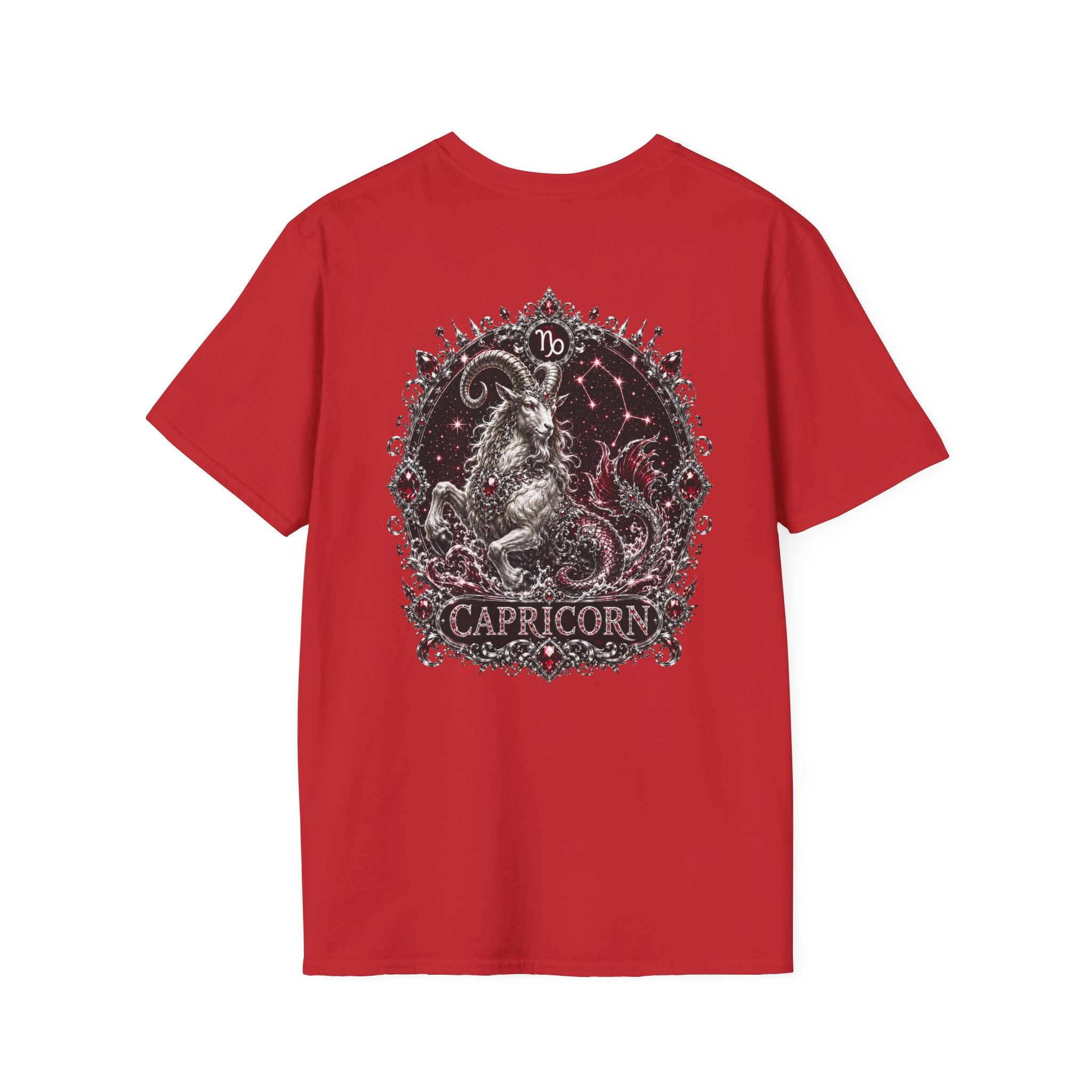 ✨ Capricorn Garnet Tee — Zodiac Collection by Valentina Melani