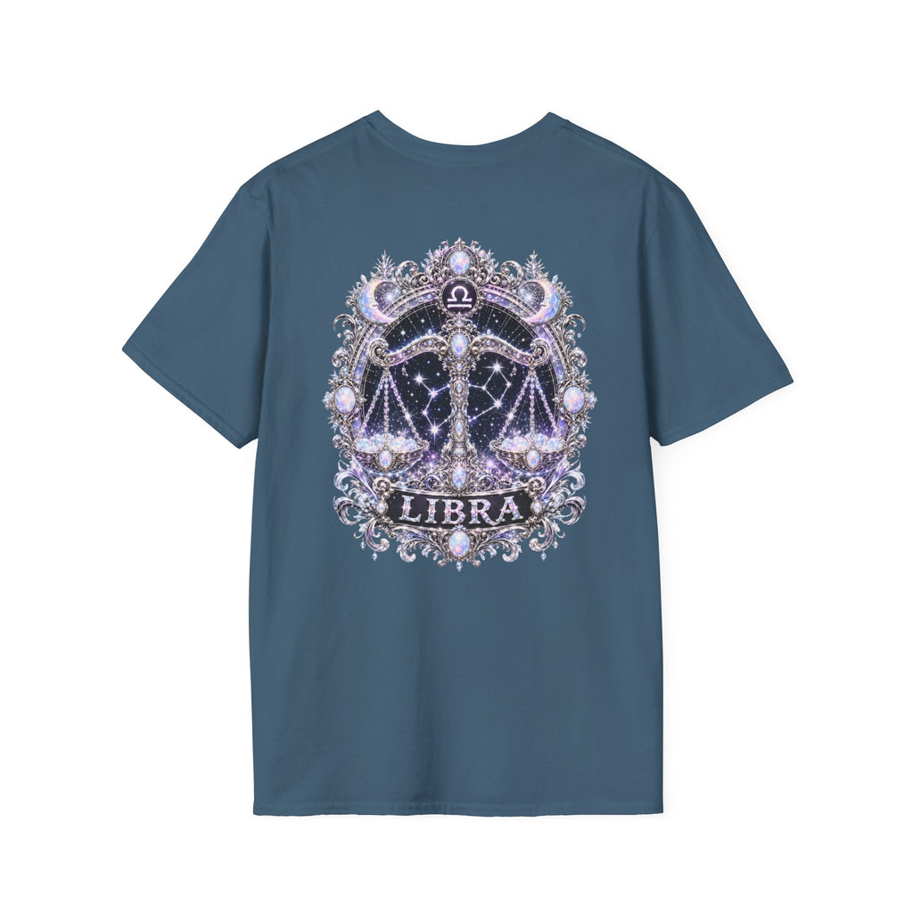 ✨ Libra Opal Tee — Zodiac Collection by Valentina Melani