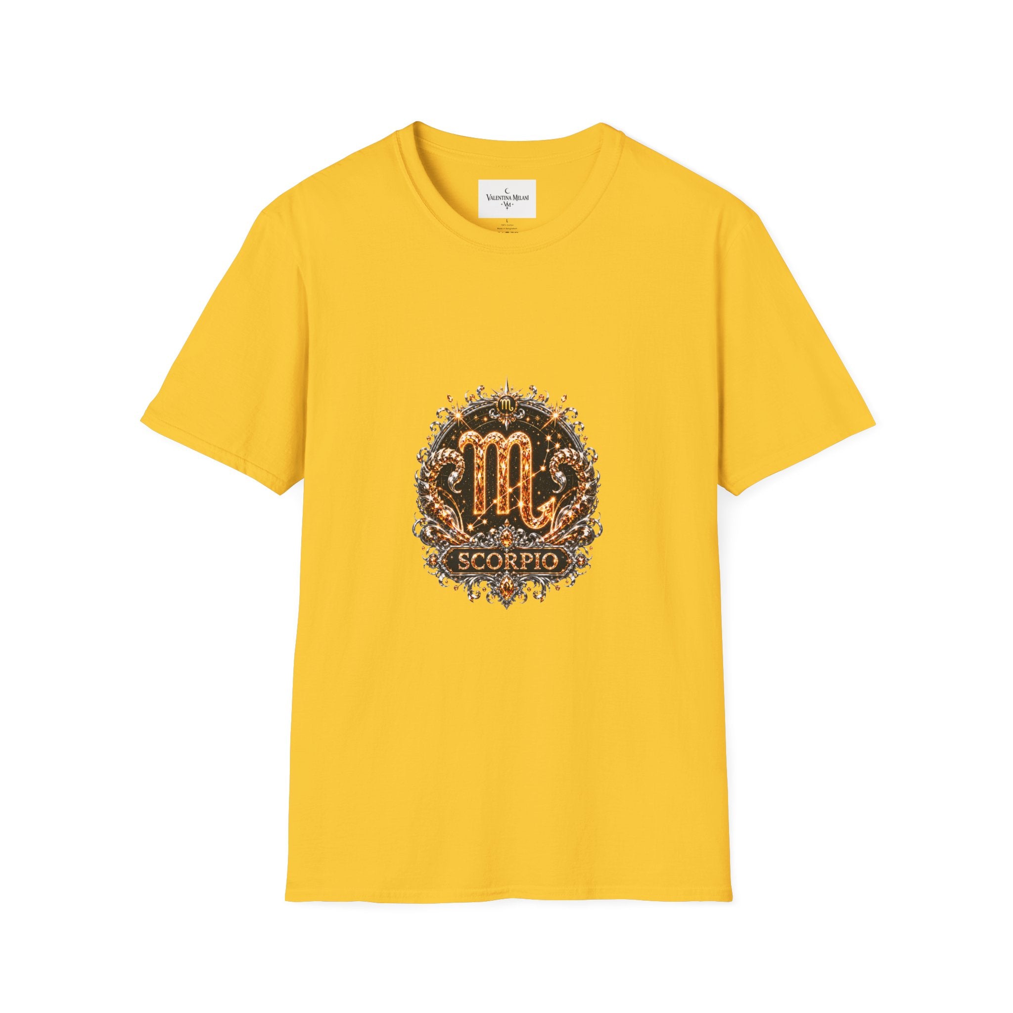 ✨ Scorpio Topaz Tee — Zodiac Collection by Valentina Melani