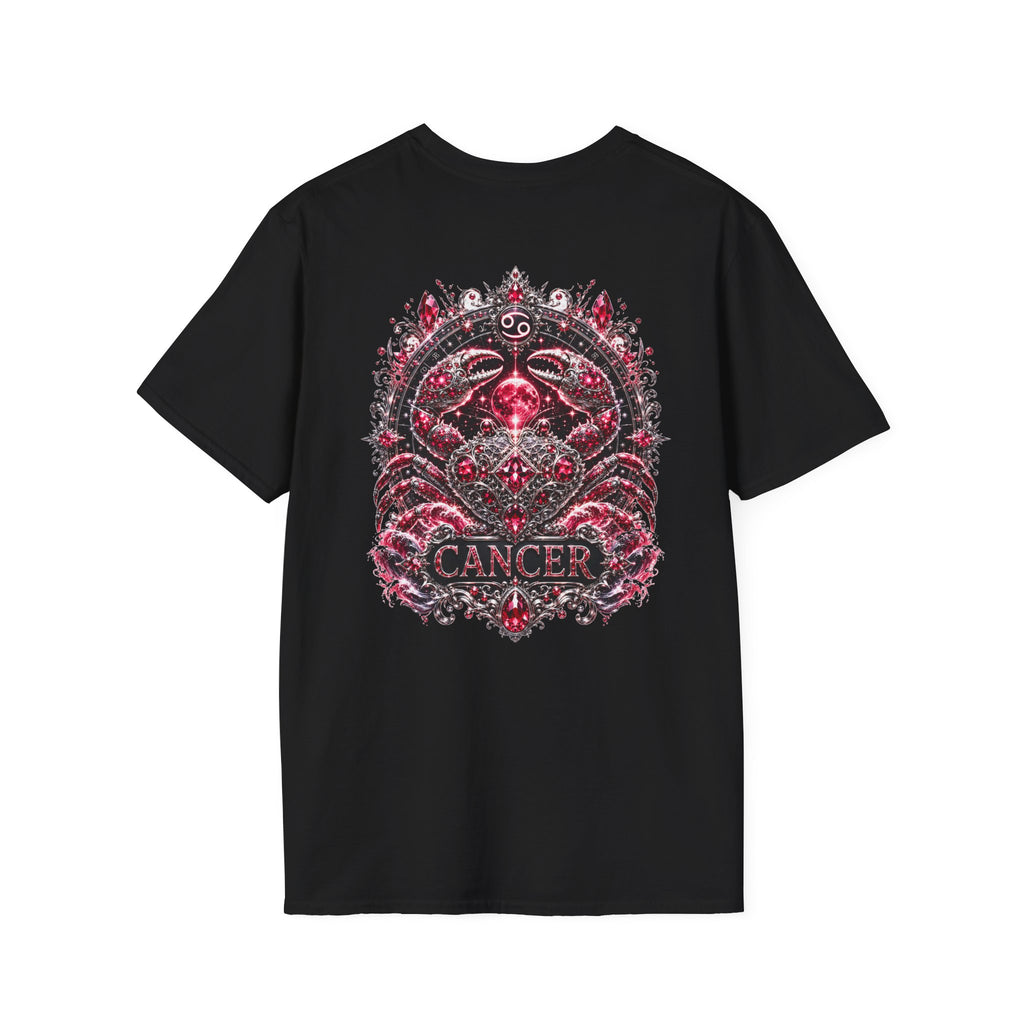 ✨ Cancer Ruby Tee — Zodiac Collection by Valentina Melani