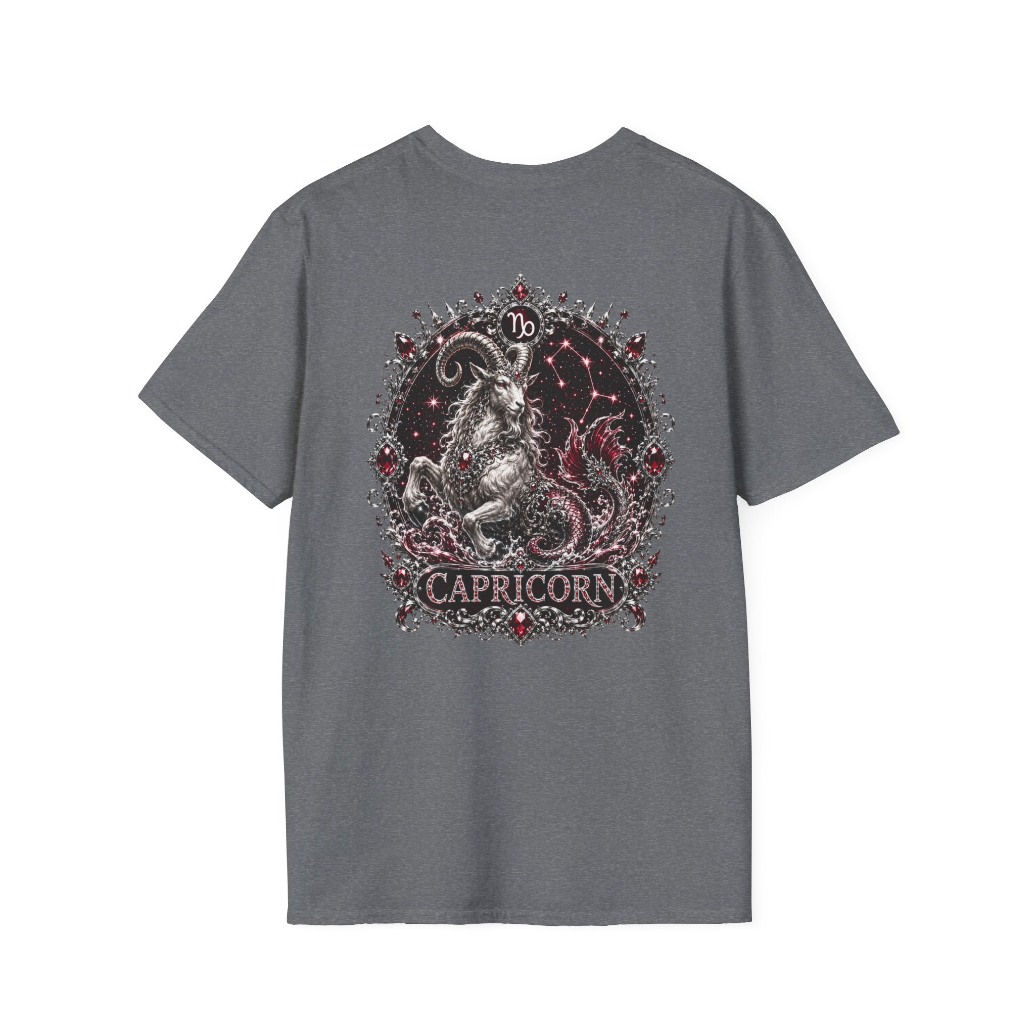 ✨ Capricorn Garnet Tee — Zodiac Collection by Valentina Melani