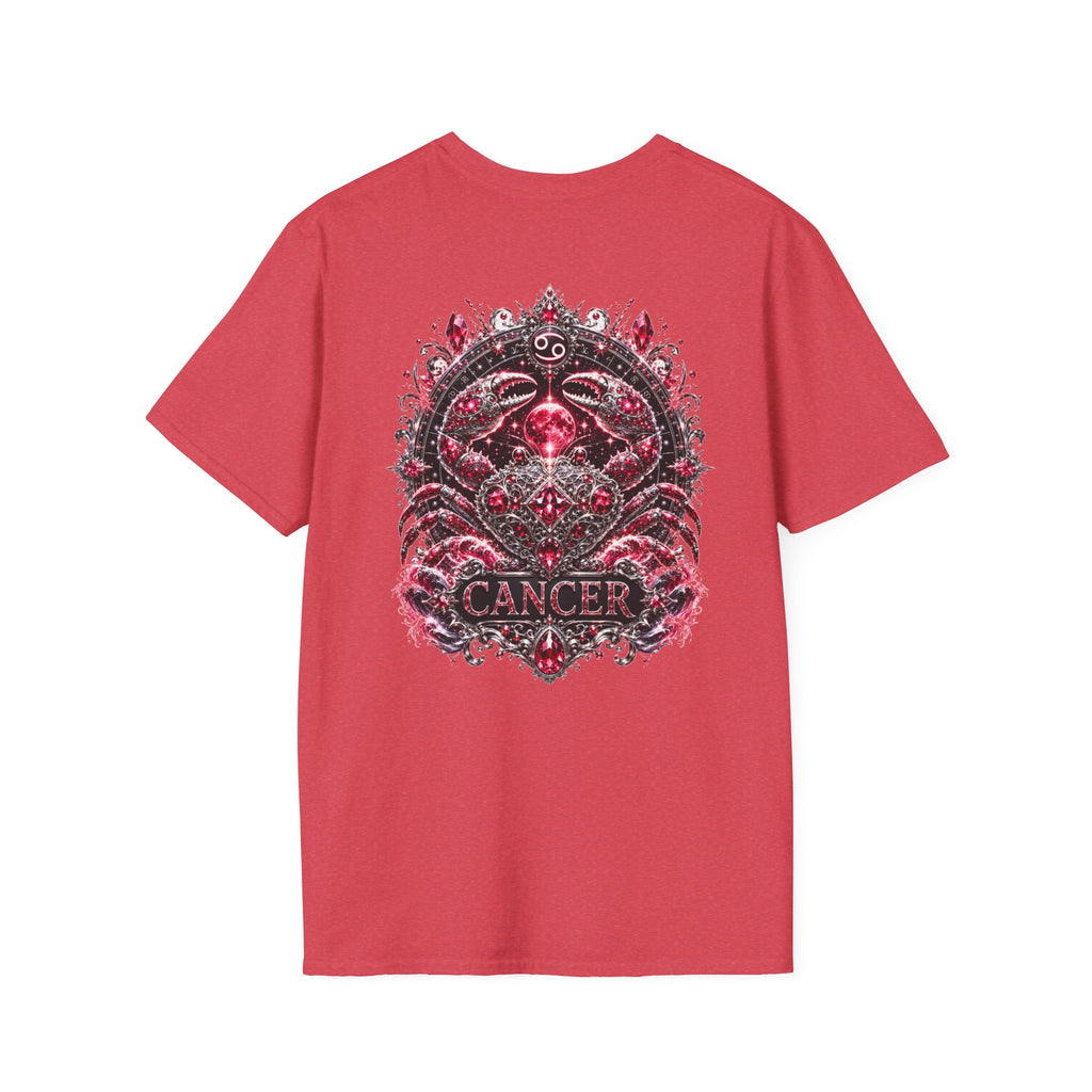 ✨ Cancer Ruby Tee — Zodiac Collection by Valentina Melani