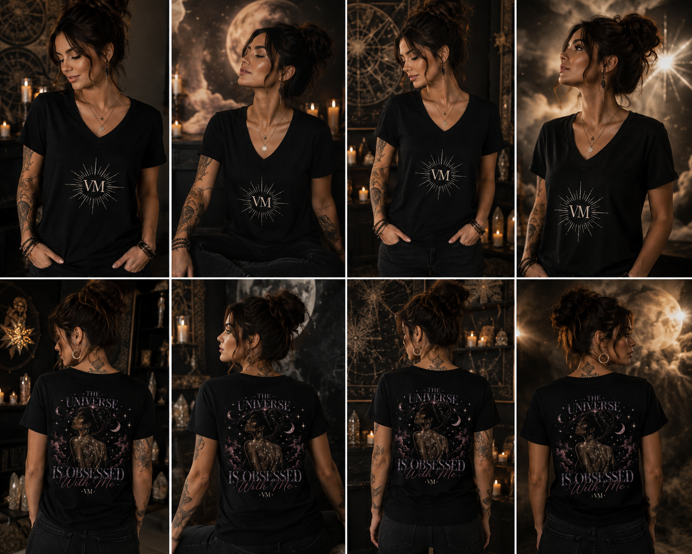 The Universe Is Obsessed With Me V-Neck Tee