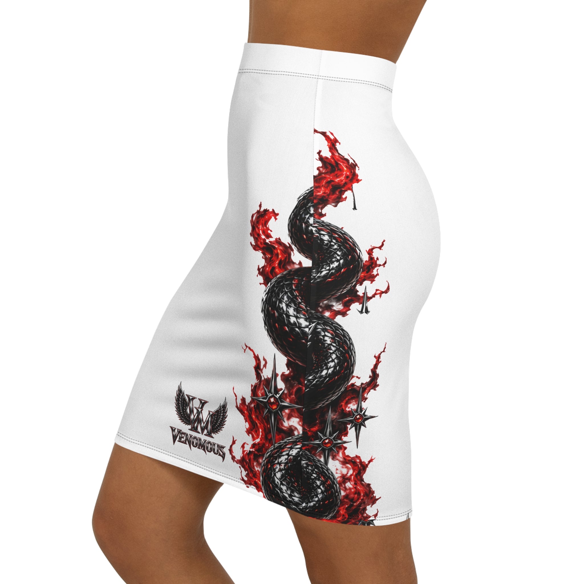 Venomous Pencil Skirt by Valentina Melani