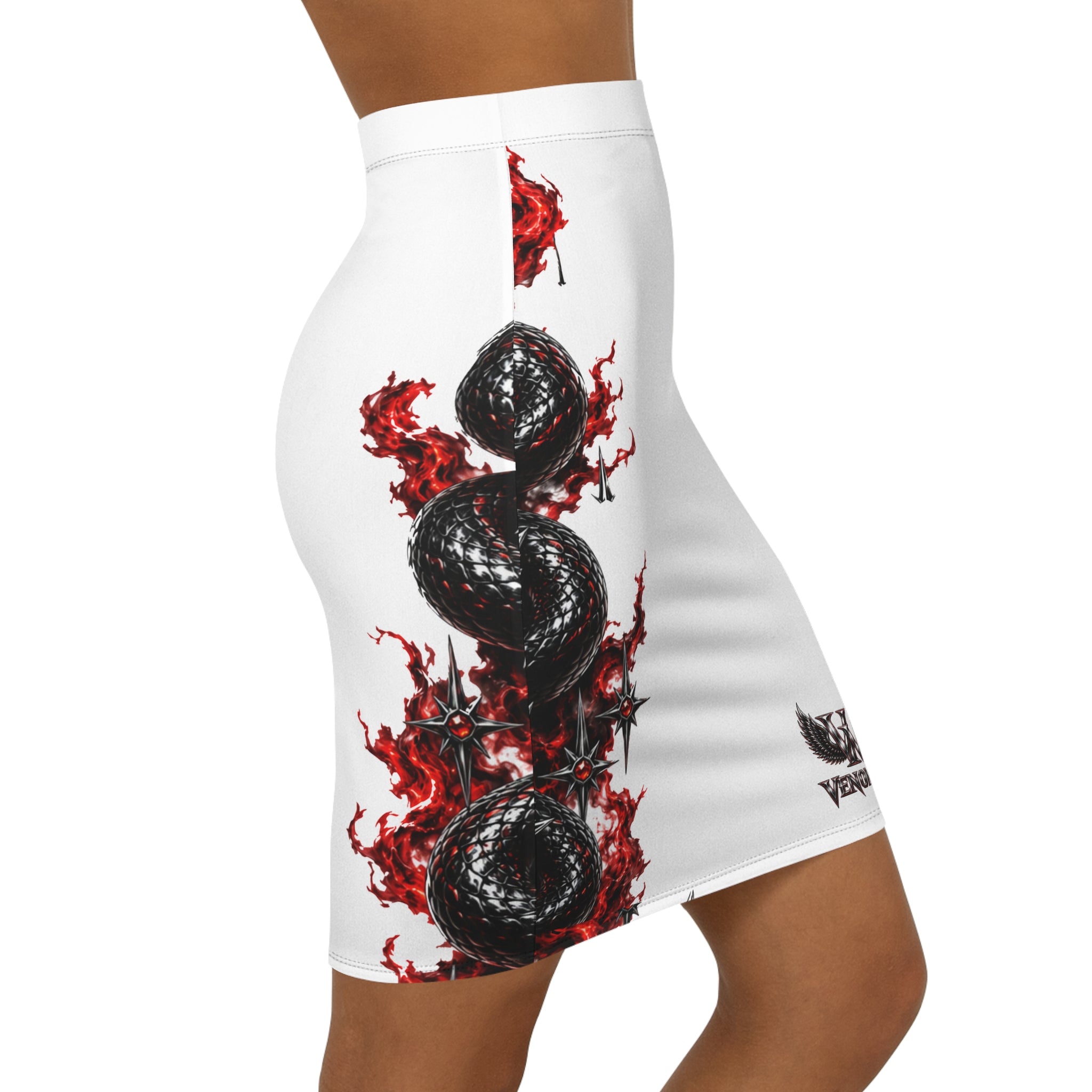 Venomous Pencil Skirt by Valentina Melani
