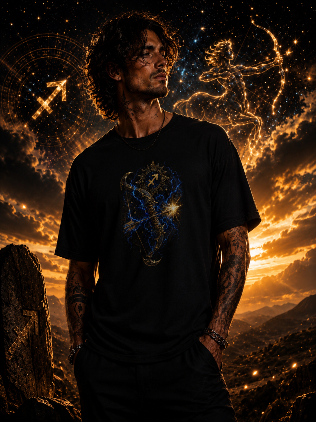 Sagittarius Zodiac Collection Tee | Valentina Melani