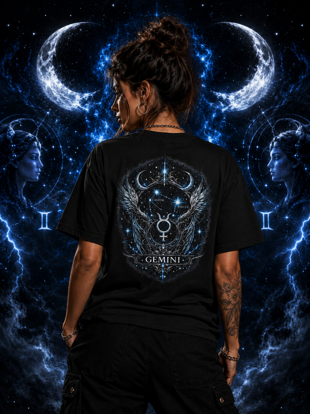 Gemini Zodiac Collection Tee | Valentina Melani