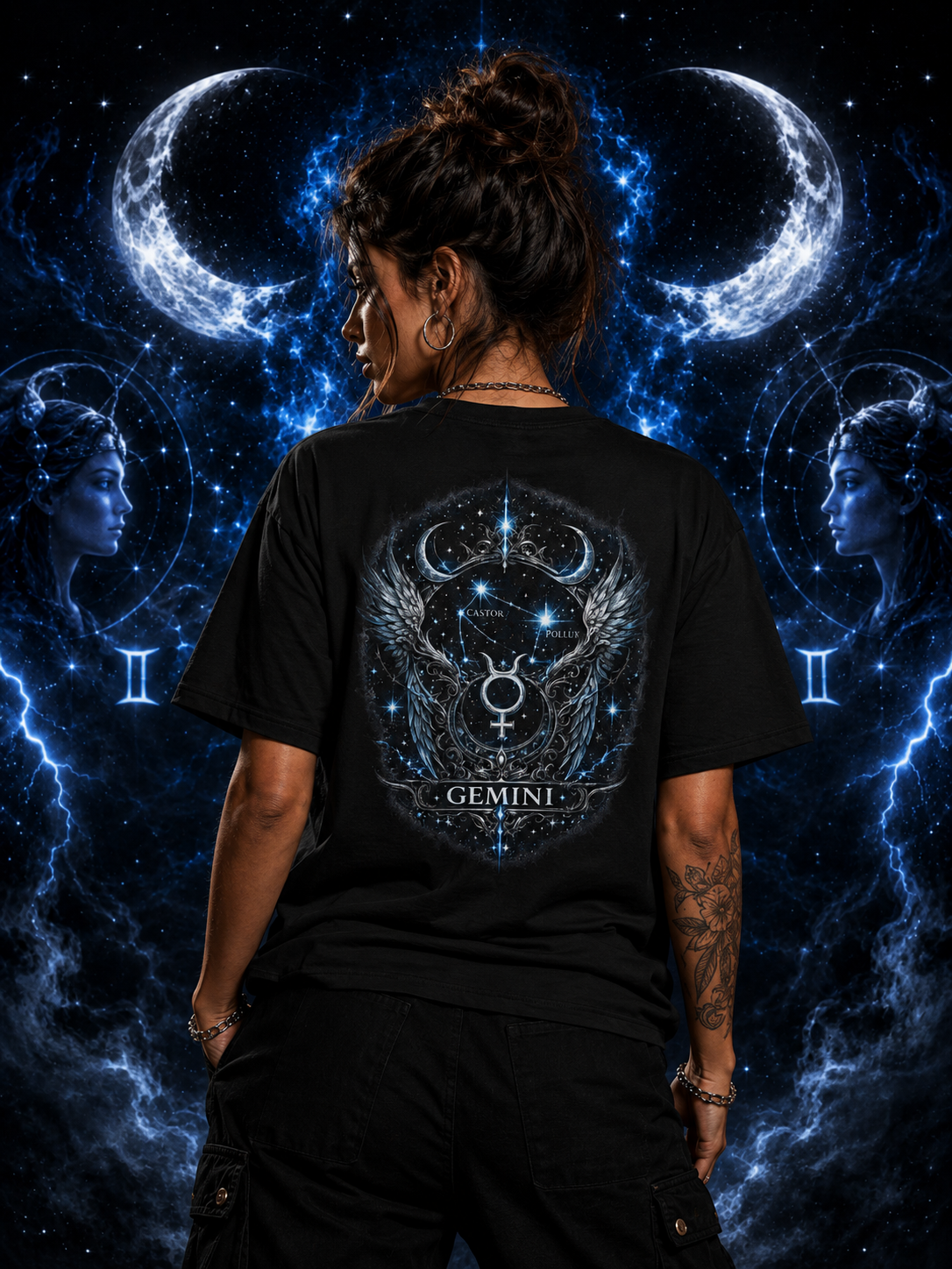 Gemini Zodiac Collection Tee | Valentina Melani