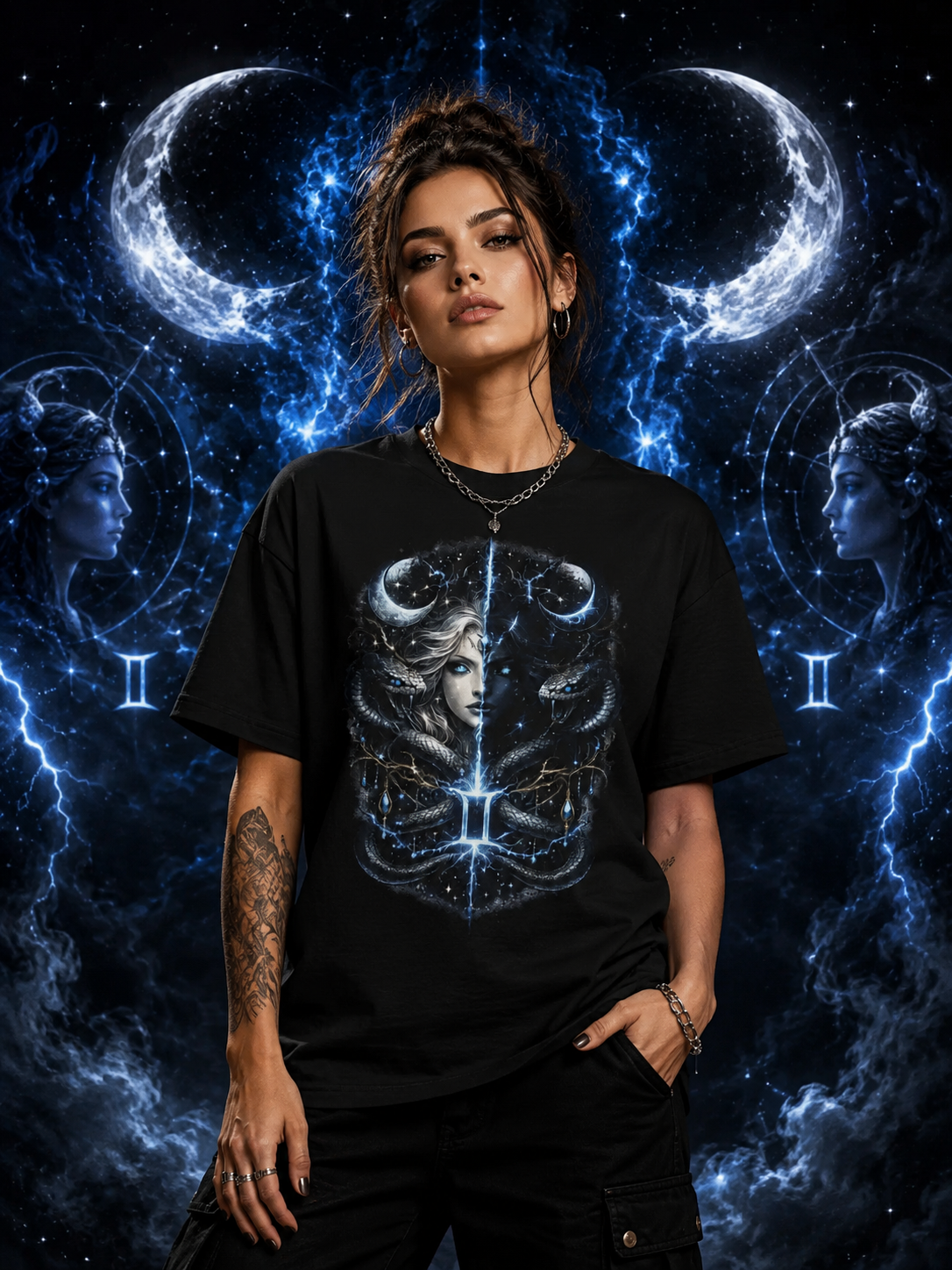 Gemini Zodiac Collection Tee | Valentina Melani