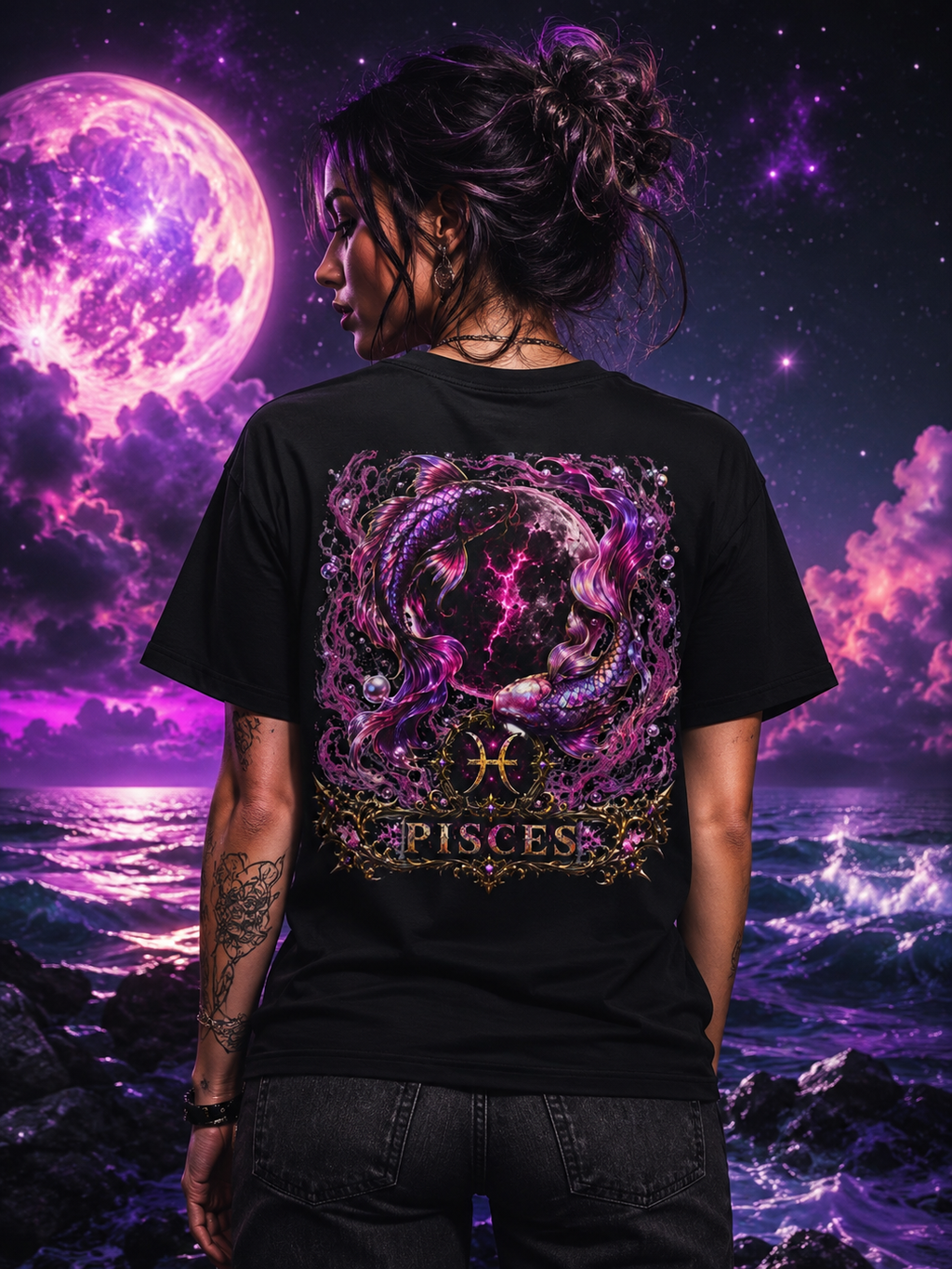 Pisces Zodiac Collection Tee | Valentina Melani