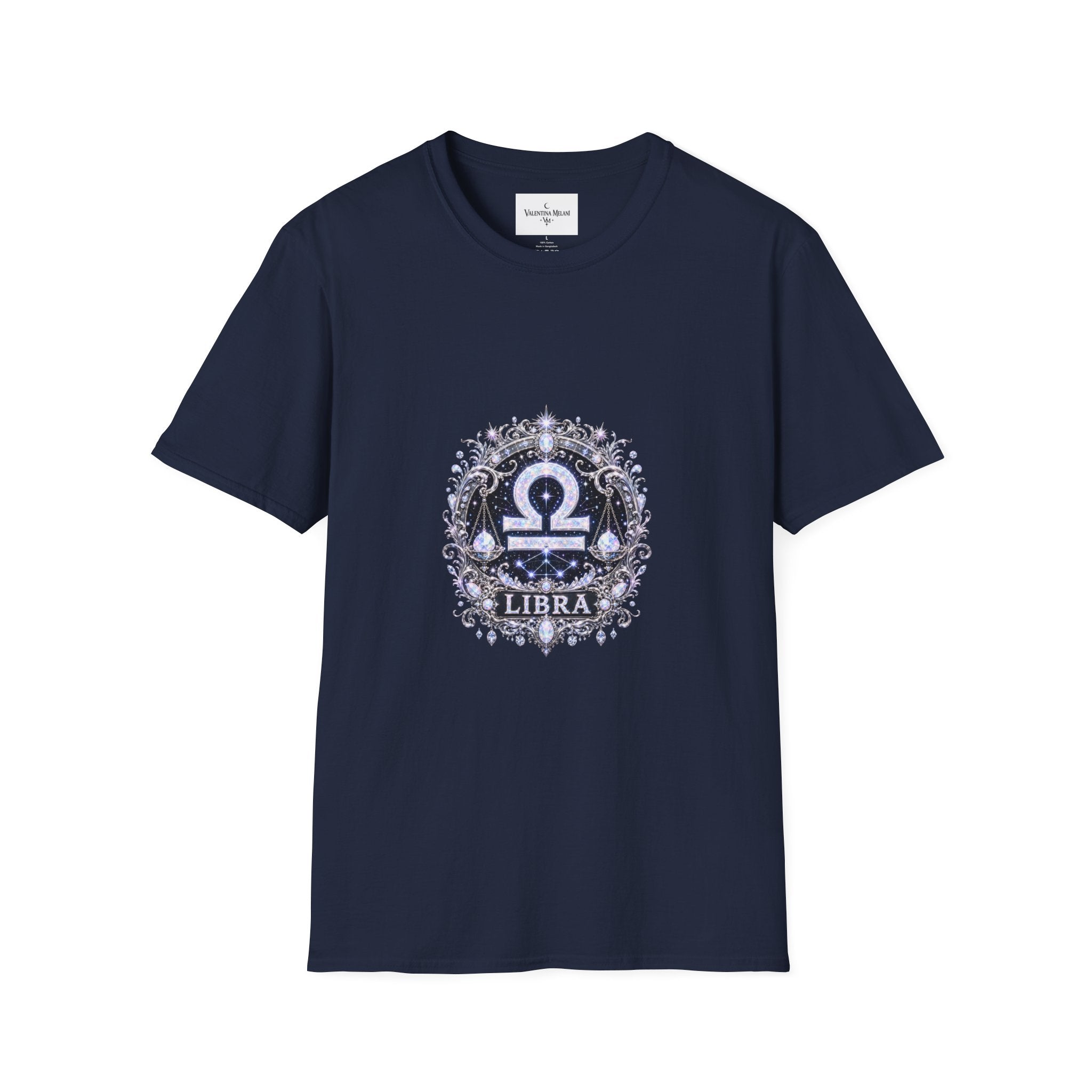 ✨ Libra Opal Tee — Zodiac Collection by Valentina Melani