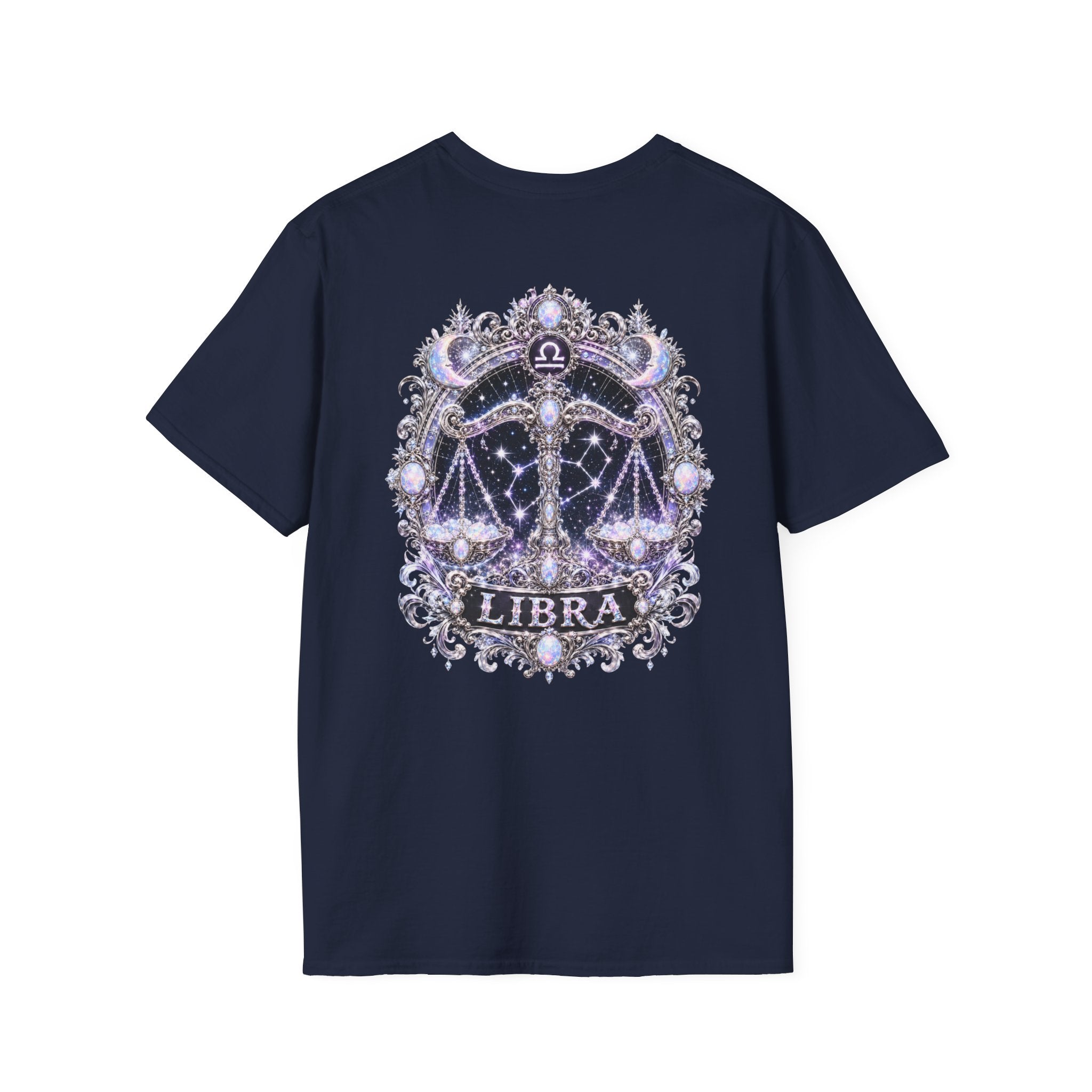 ✨ Libra Opal Tee — Zodiac Collection by Valentina Melani