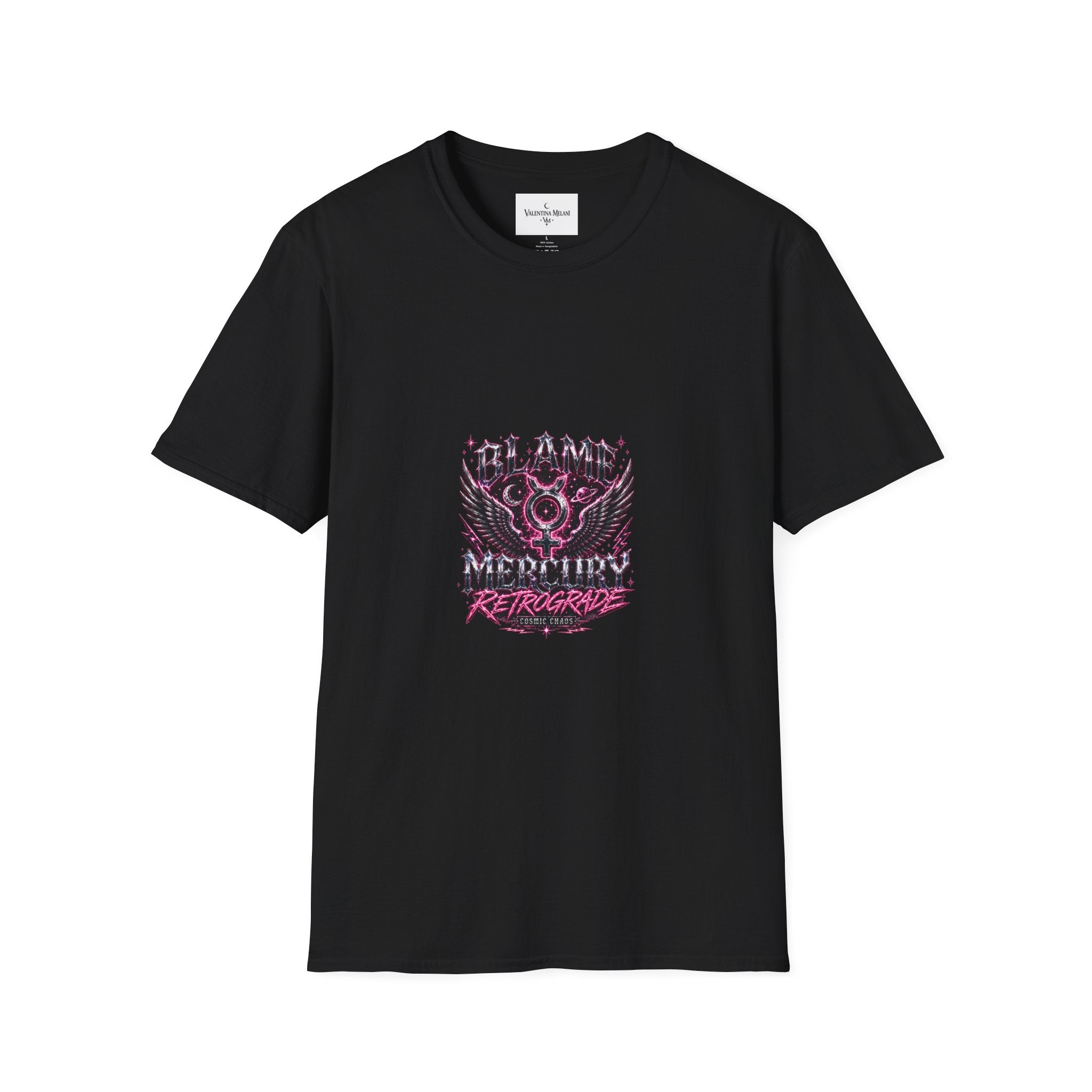 Blame Mercury Retrograde Tee — Cosmic Chaos Collection