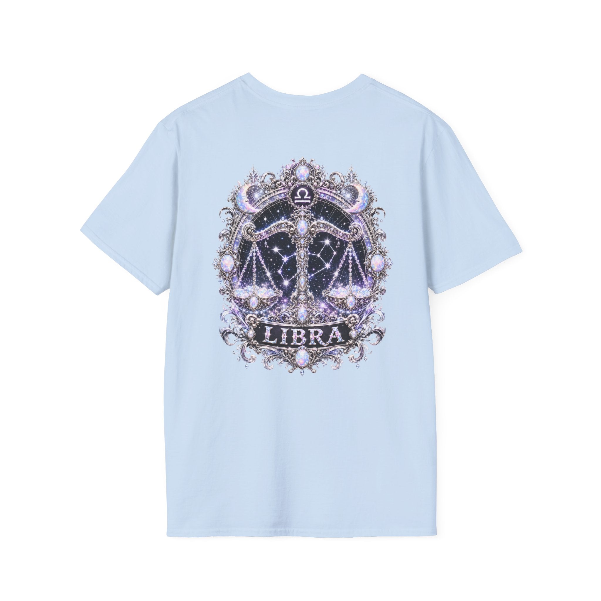 ✨ Libra Opal Tee — Zodiac Collection by Valentina Melani