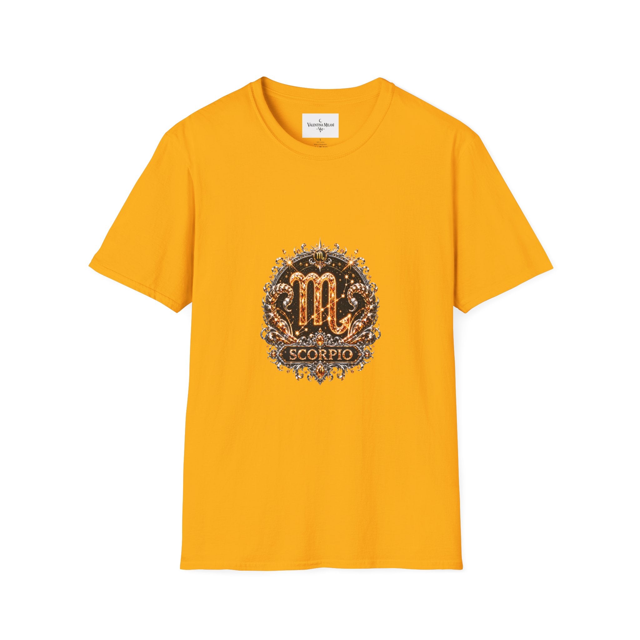 ✨ Scorpio Topaz Tee — Zodiac Collection by Valentina Melani