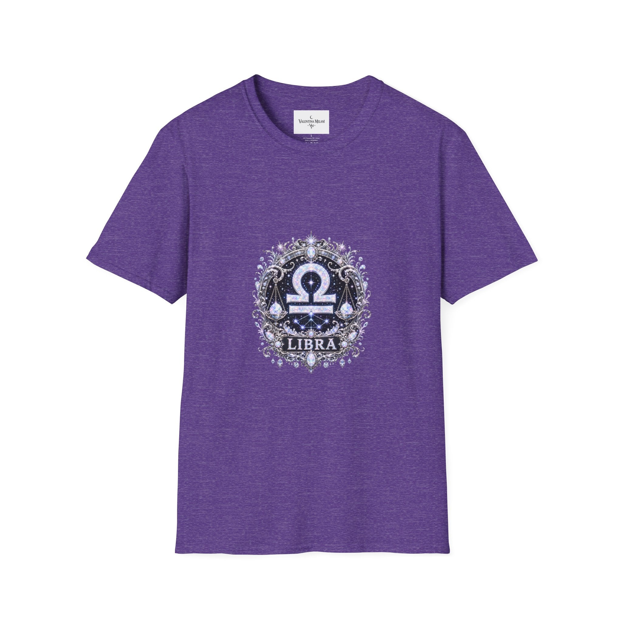 ✨ Libra Opal Tee — Zodiac Collection by Valentina Melani
