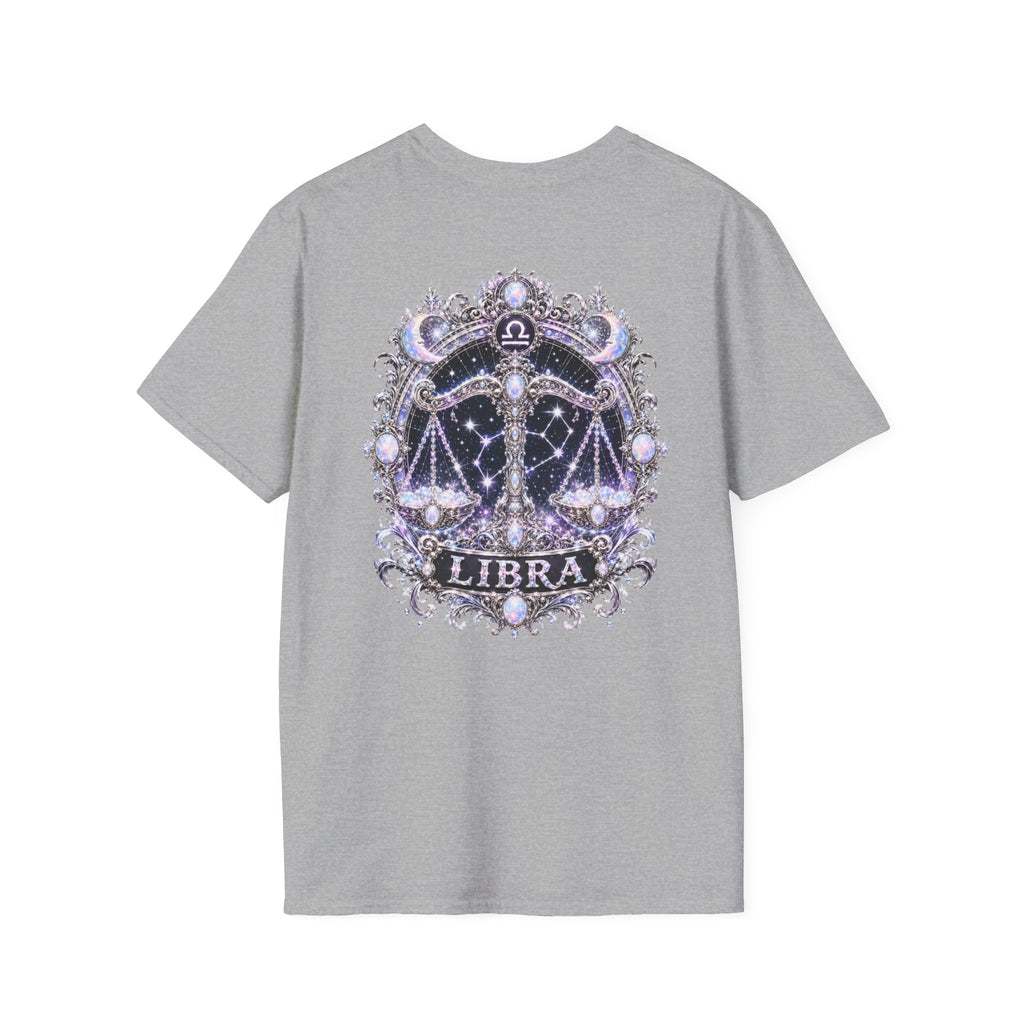 ✨ Libra Opal Tee — Zodiac Collection by Valentina Melani