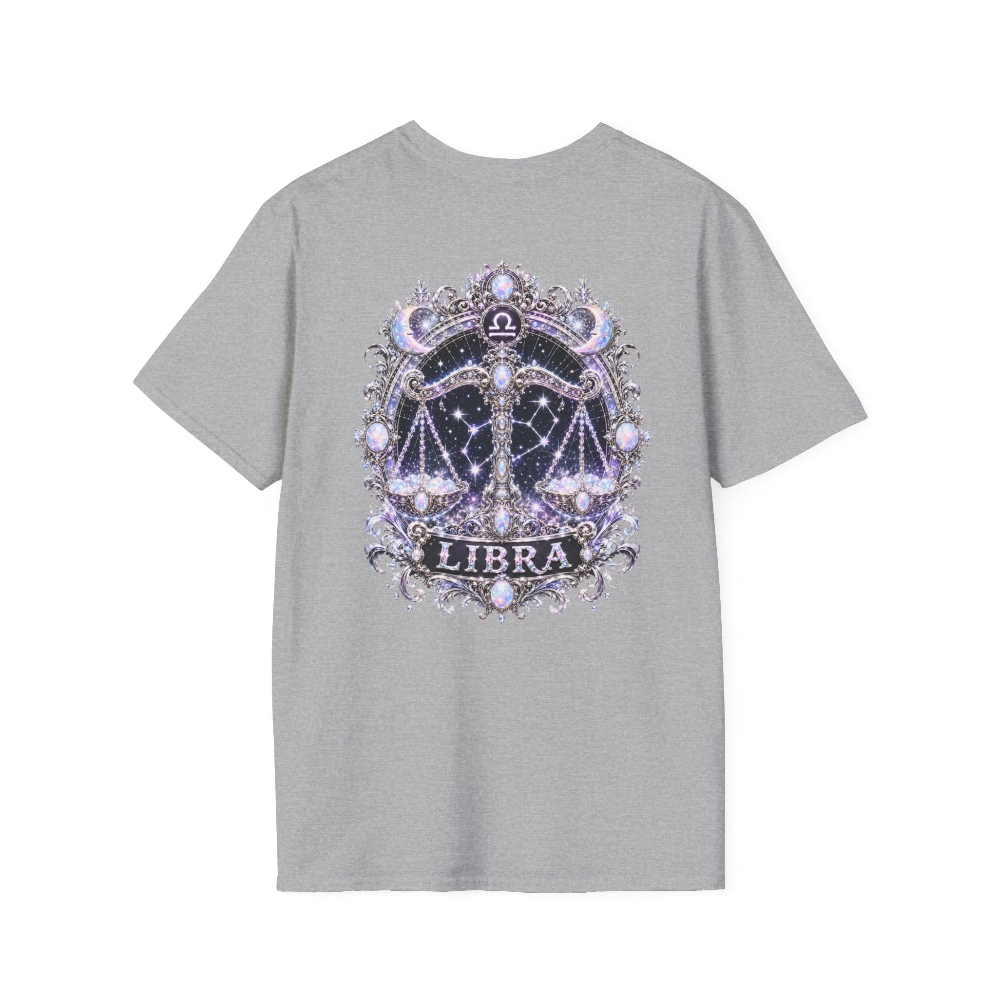 ✨ Libra Opal Tee — Zodiac Collection by Valentina Melani