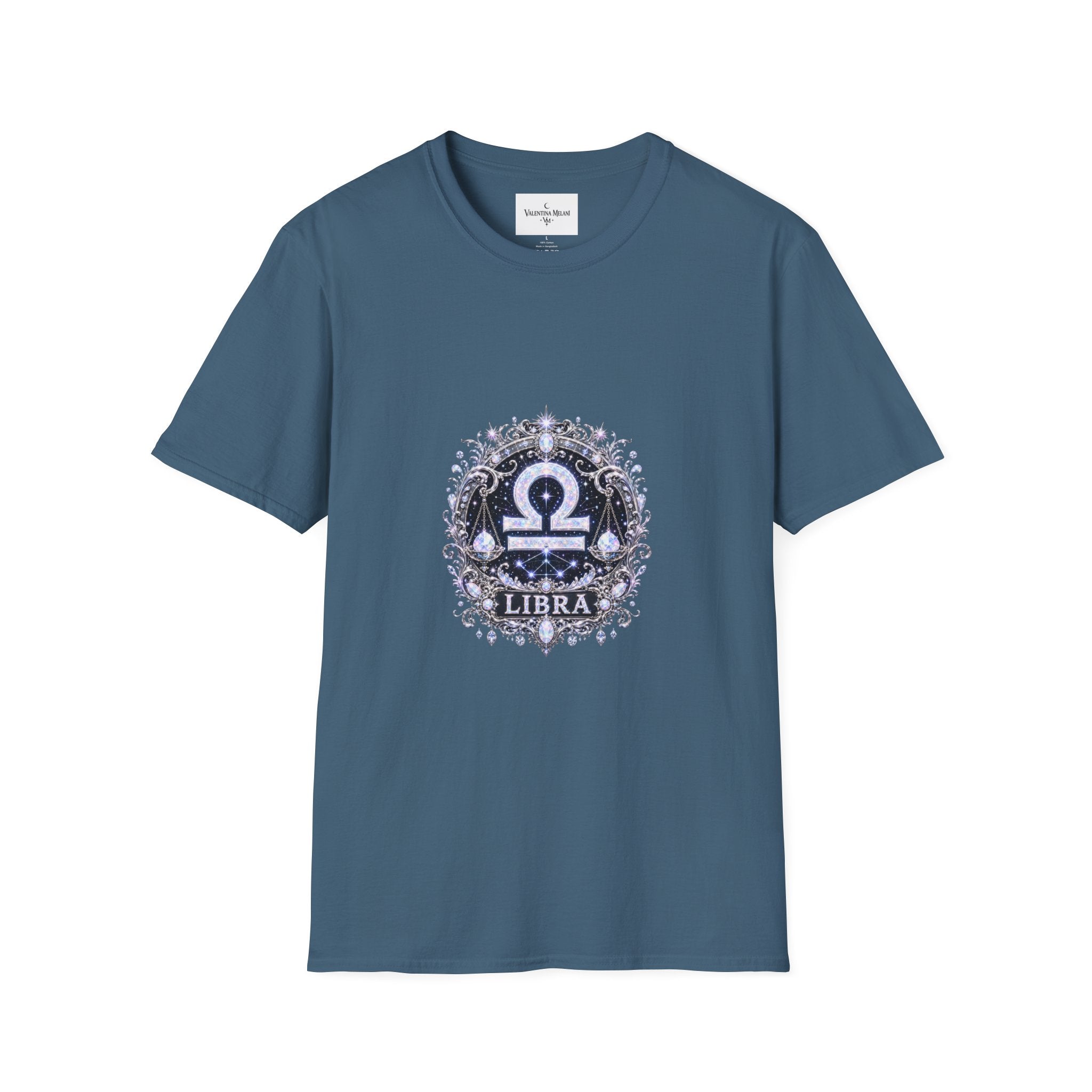 ✨ Libra Opal Tee — Zodiac Collection by Valentina Melani