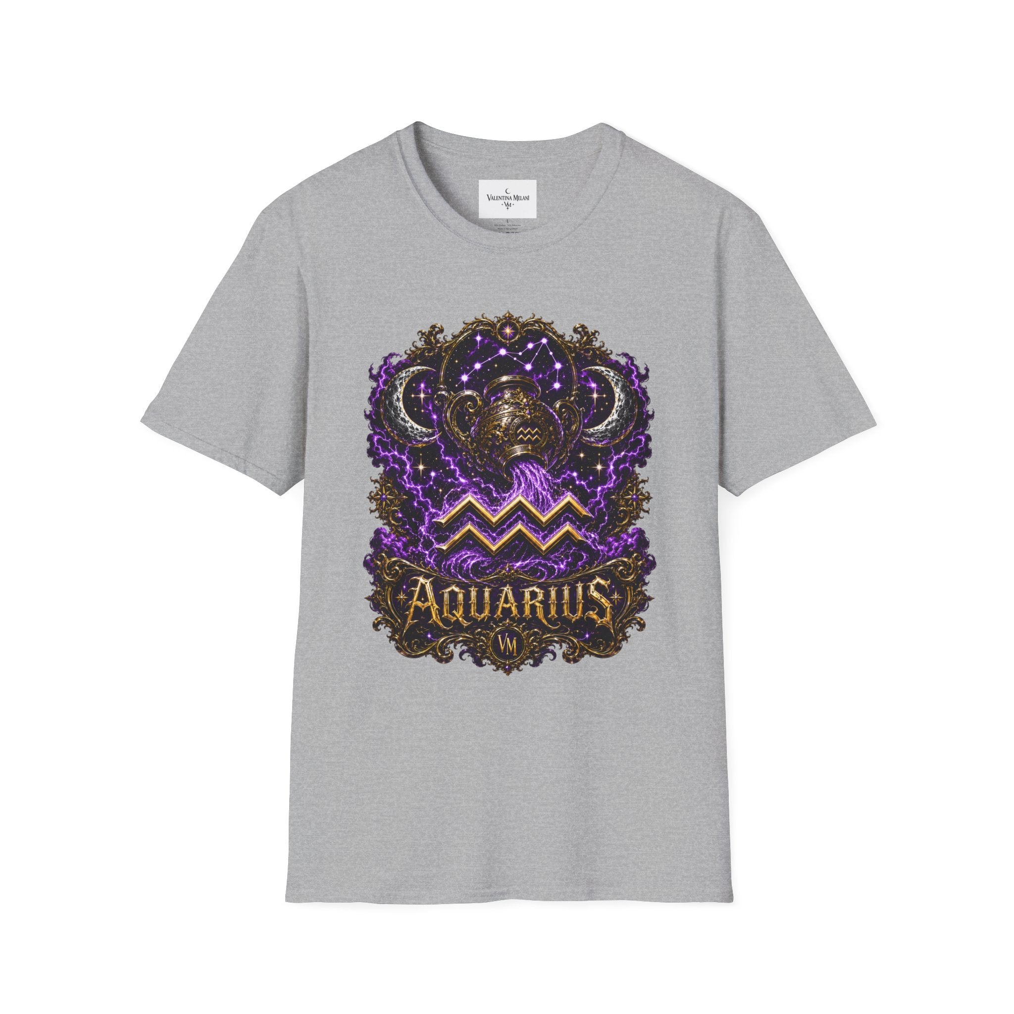 Aquarius Zodiac Collection Tee | Valentina Melani