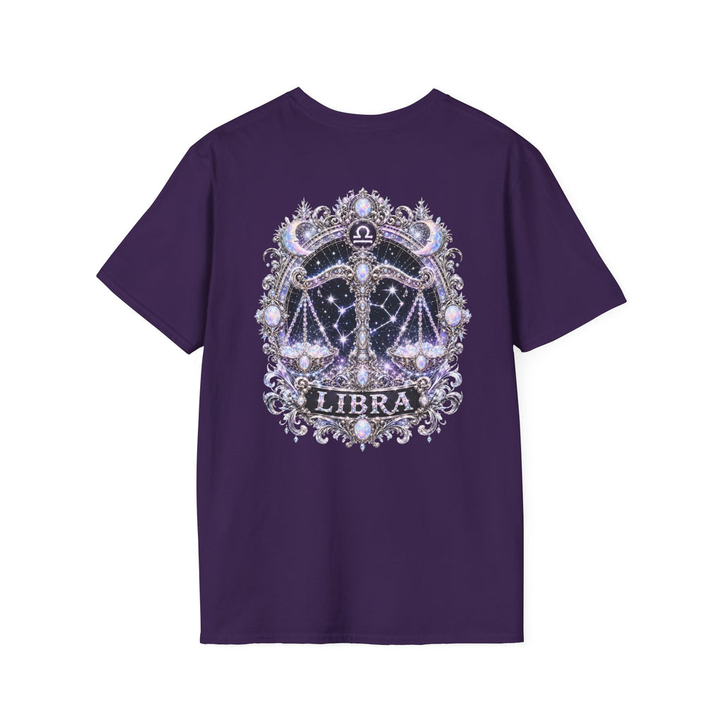 ✨ Libra Opal Tee — Zodiac Collection by Valentina Melani