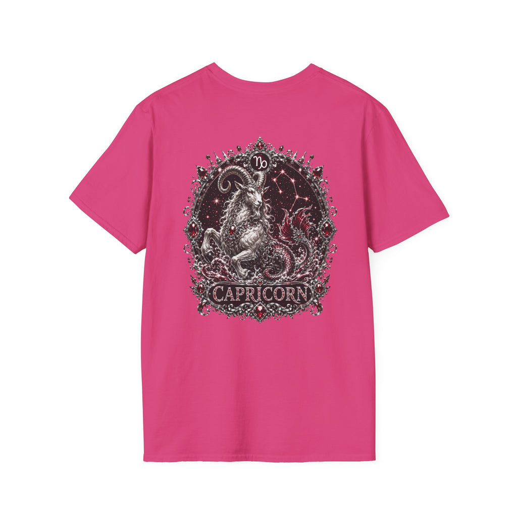 ✨ Capricorn Garnet Tee — Zodiac Collection by Valentina Melani
