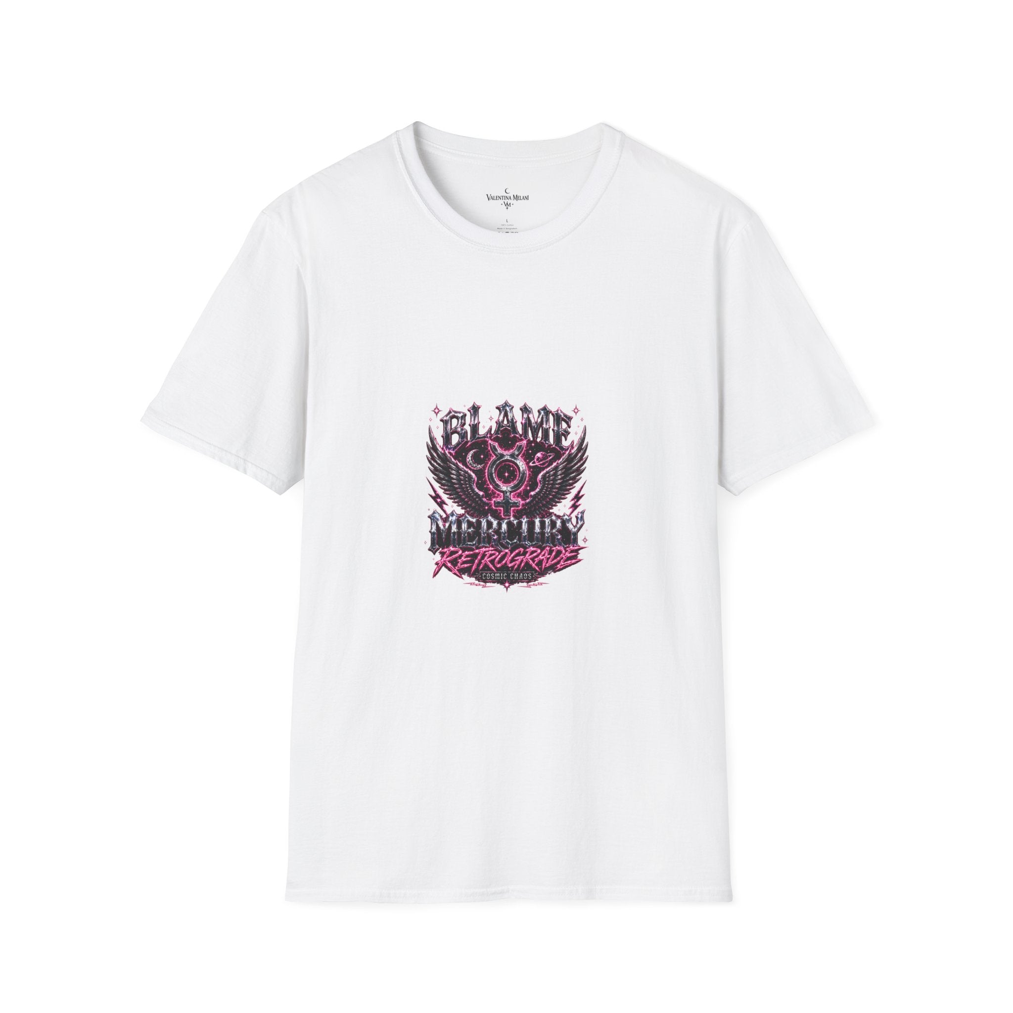 Blame Mercury Retrograde Tee — Cosmic Chaos Collection