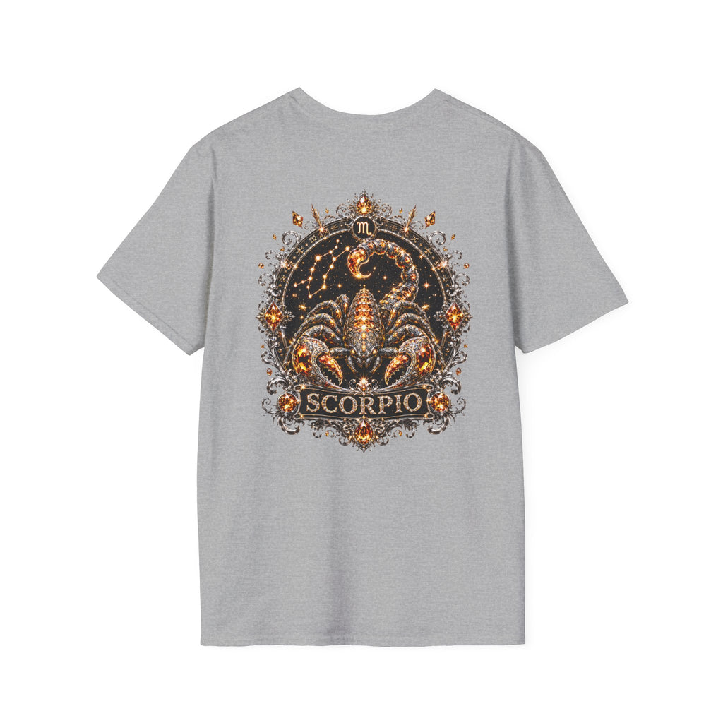 ✨ Scorpio Topaz Tee — Zodiac Collection by Valentina Melani