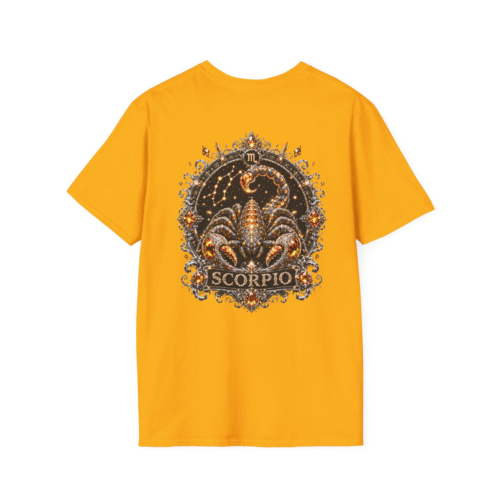 ✨ Scorpio Topaz Tee — Zodiac Collection by Valentina Melani