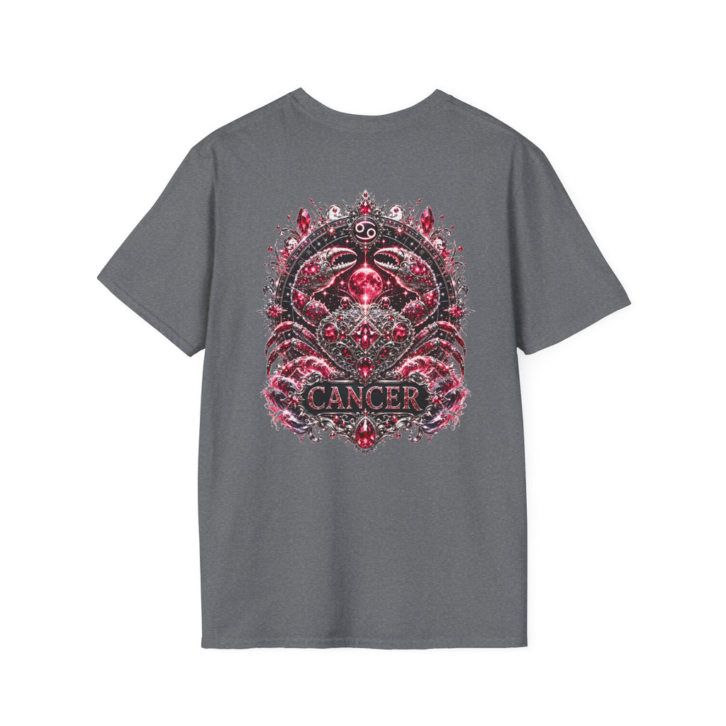 ✨ Cancer Ruby Tee — Zodiac Collection by Valentina Melani