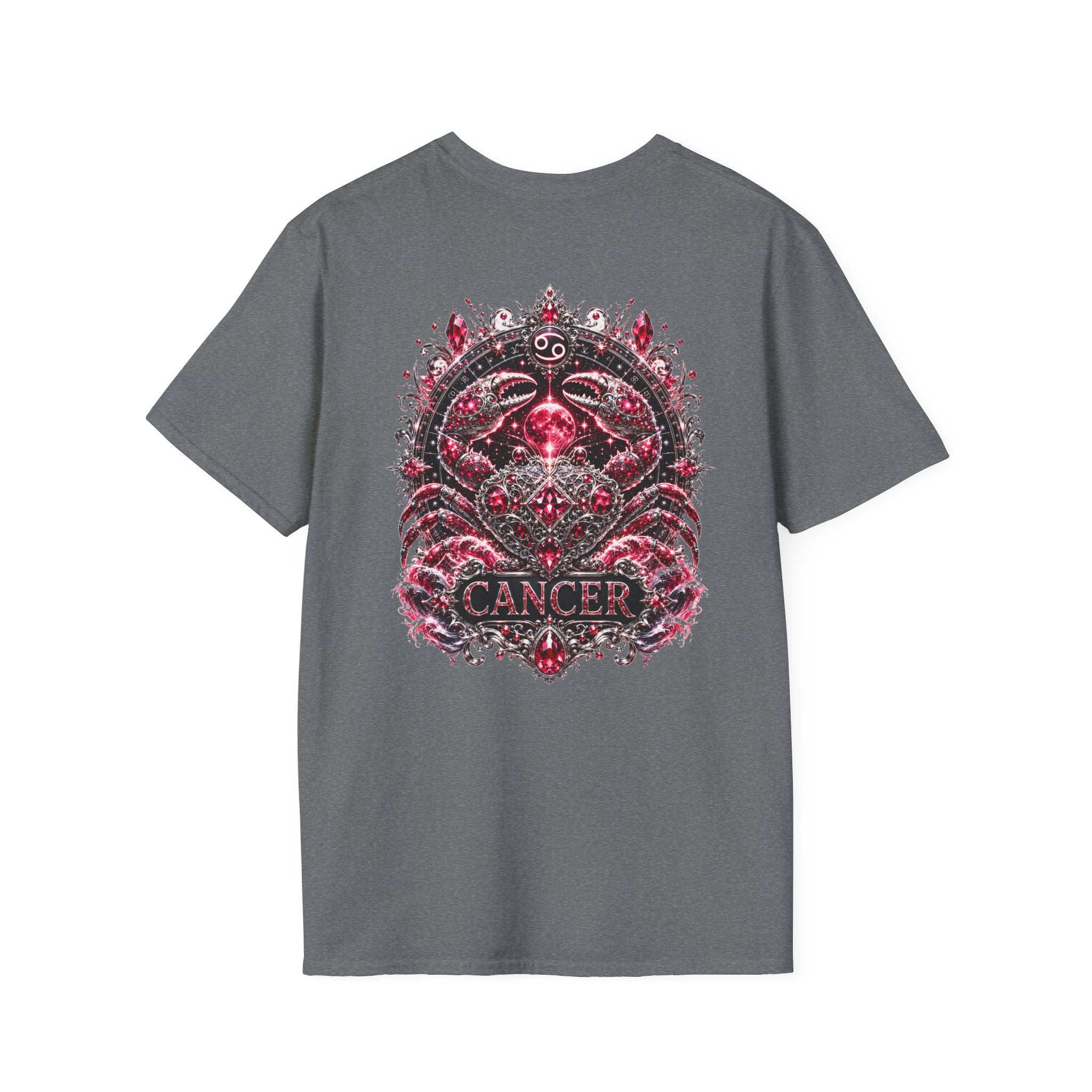 ✨ Cancer Ruby Tee — Zodiac Collection by Valentina Melani