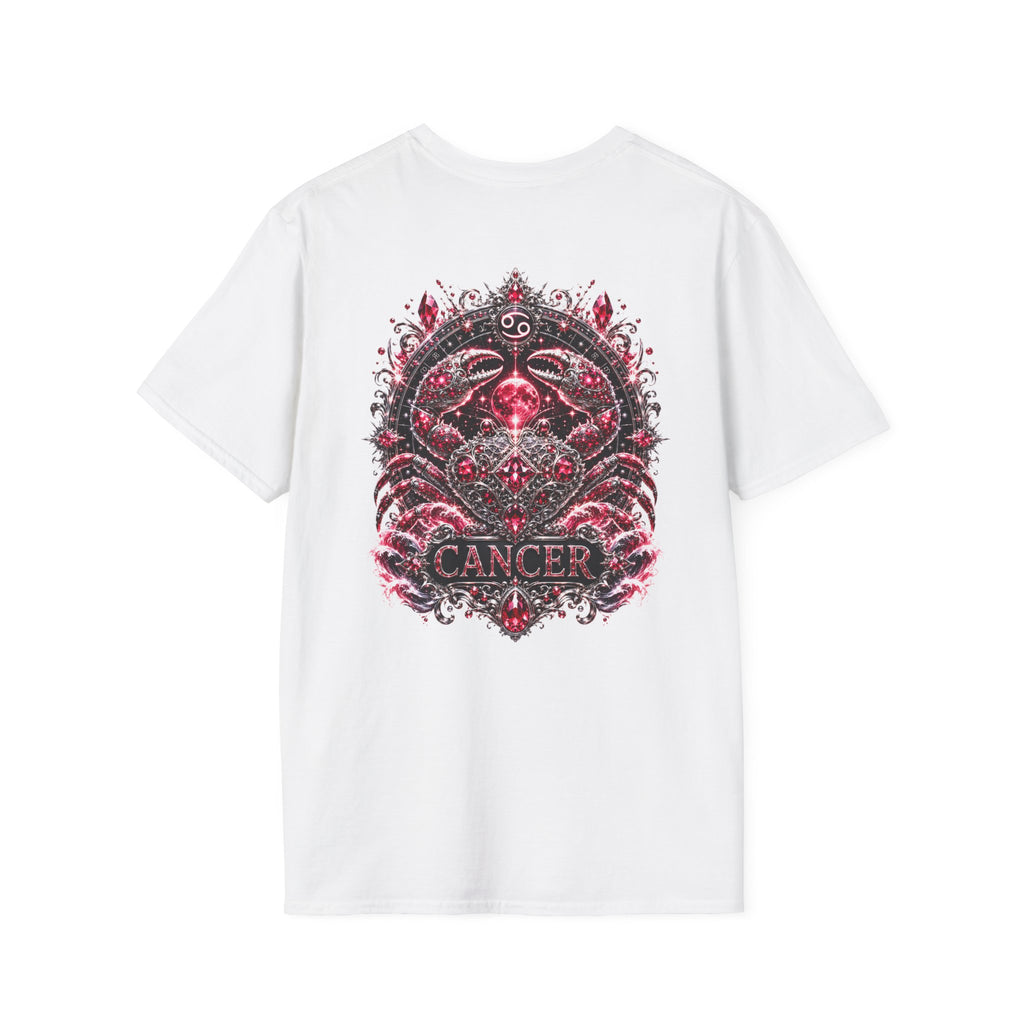 ✨ Cancer Ruby Tee — Zodiac Collection by Valentina Melani