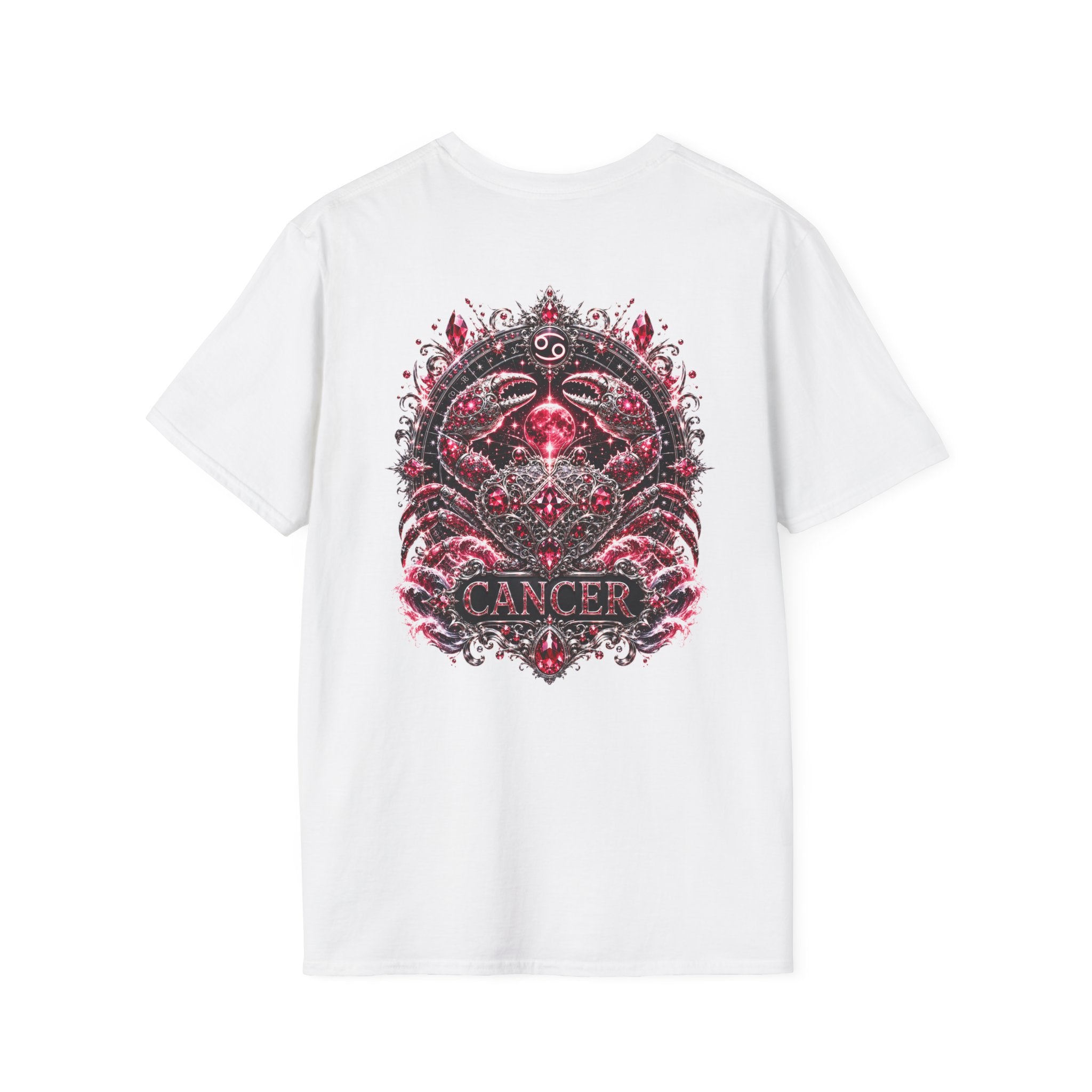 ✨ Cancer Ruby Tee — Zodiac Collection by Valentina Melani