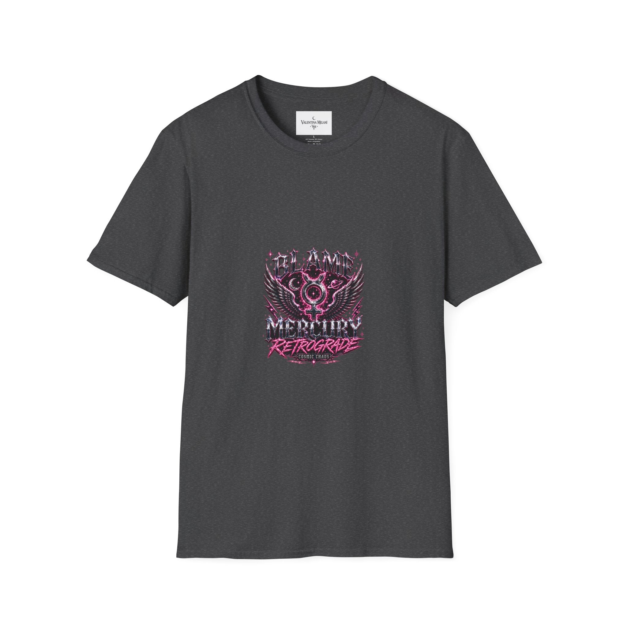Blame Mercury Retrograde Tee — Cosmic Chaos Collection