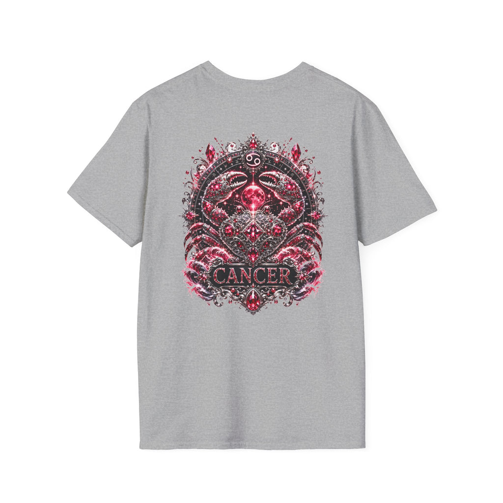 ✨ Cancer Ruby Tee — Zodiac Collection by Valentina Melani