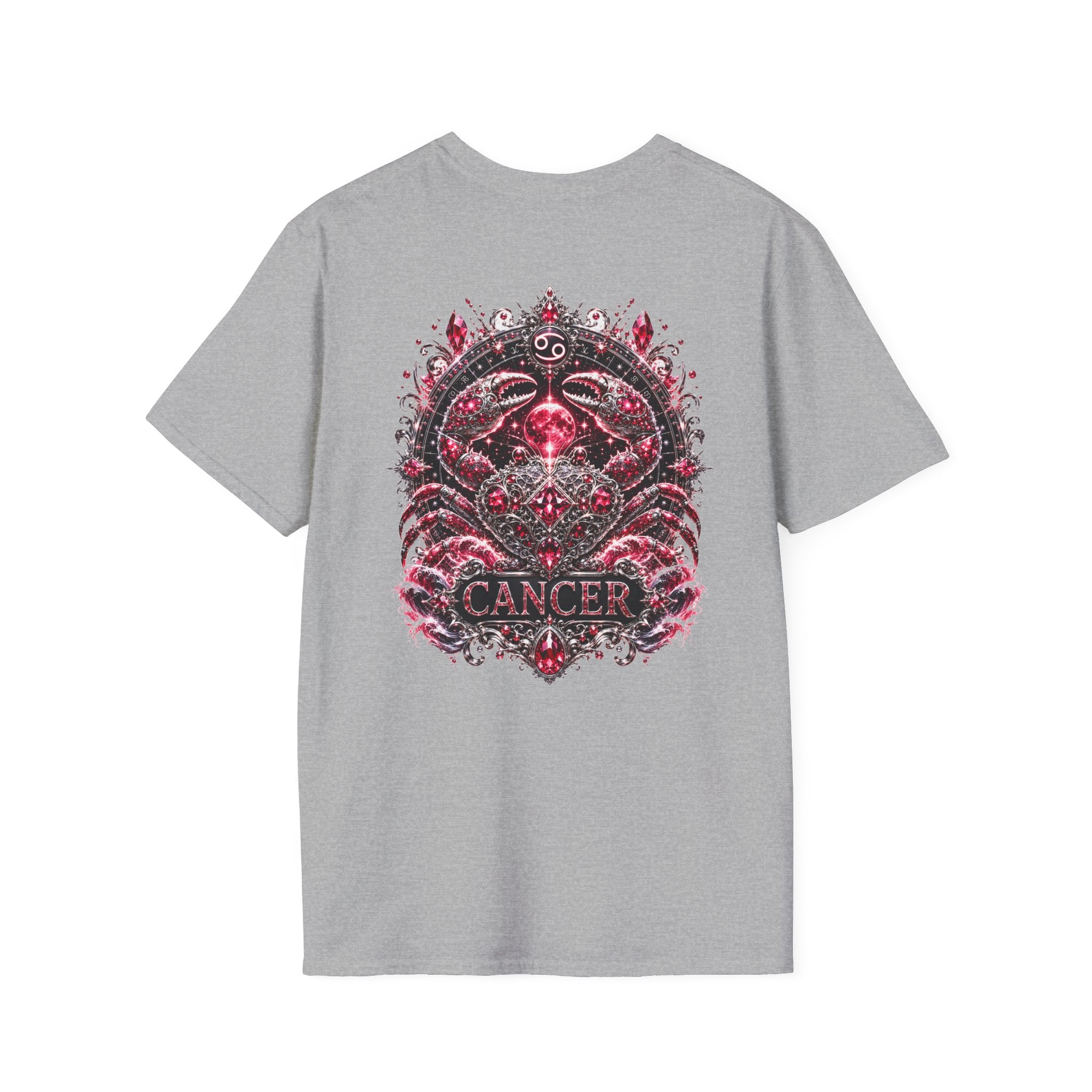 ✨ Cancer Ruby Tee — Zodiac Collection by Valentina Melani