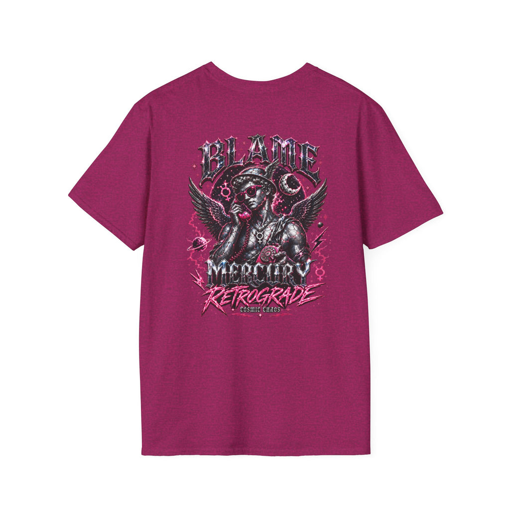 Blame Mercury Retrograde Tee — Cosmic Chaos Collection