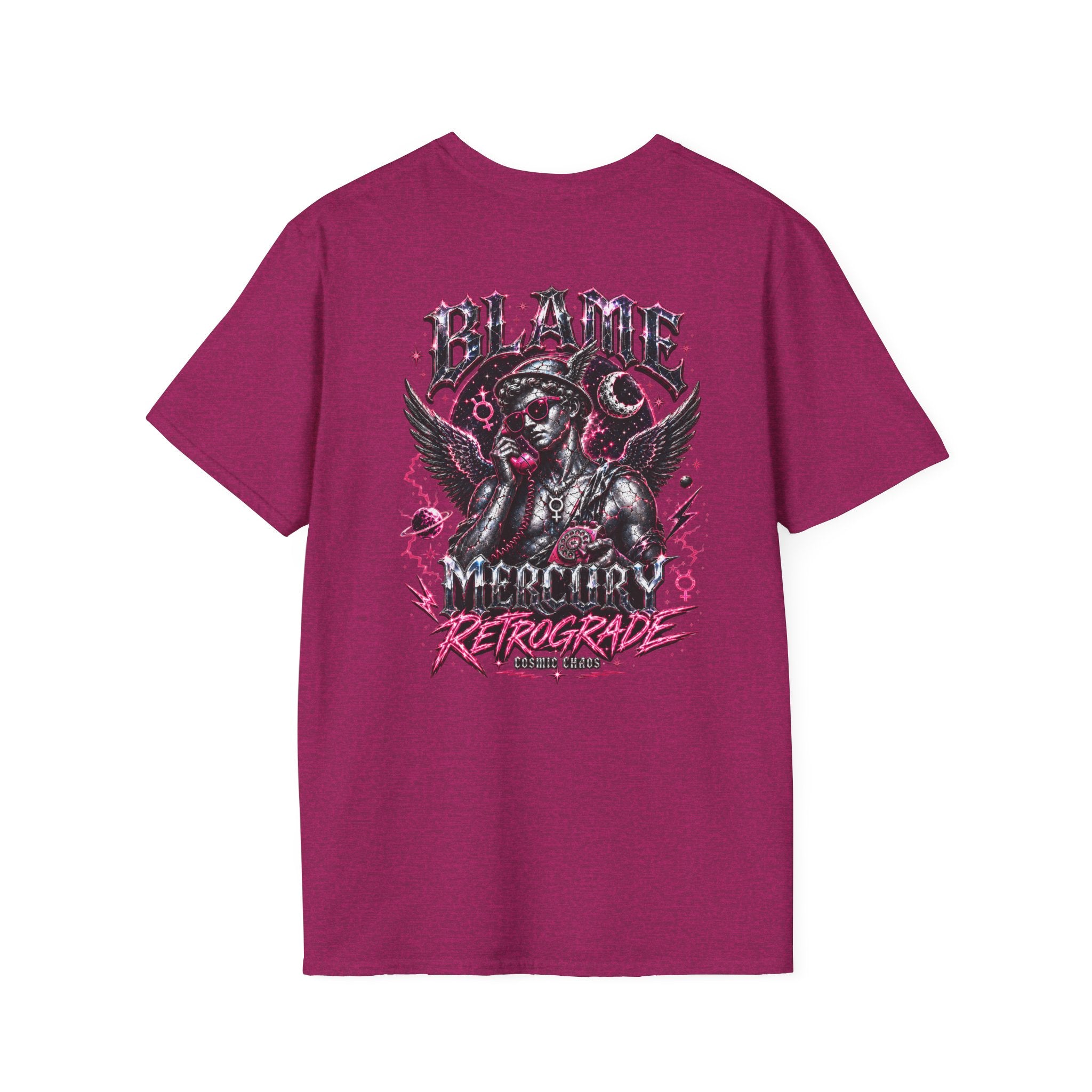 Blame Mercury Retrograde Tee — Cosmic Chaos Collection
